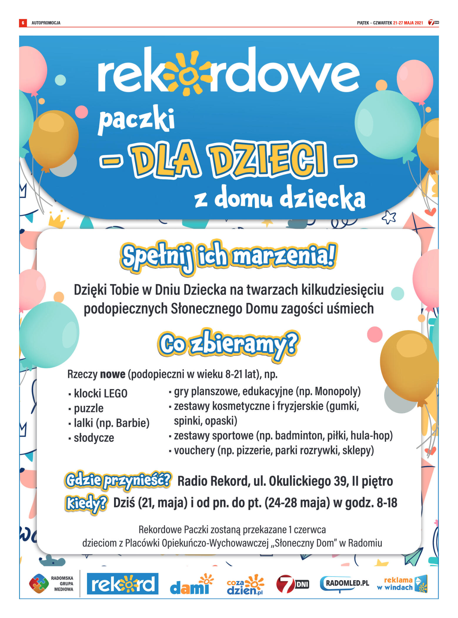 Tygodnik "7 Dni" nr 767 z dn. 21.05.2021 - strona 6