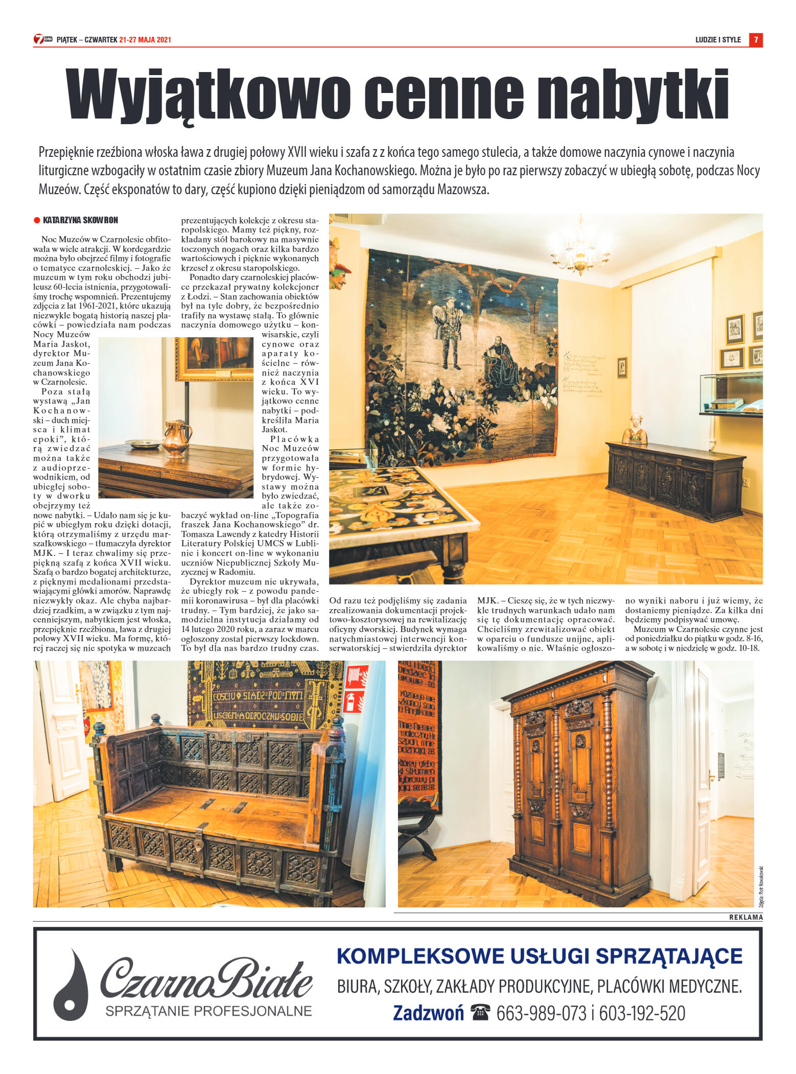 Tygodnik "7 Dni" nr 767 z dn. 21.05.2021 - strona 7