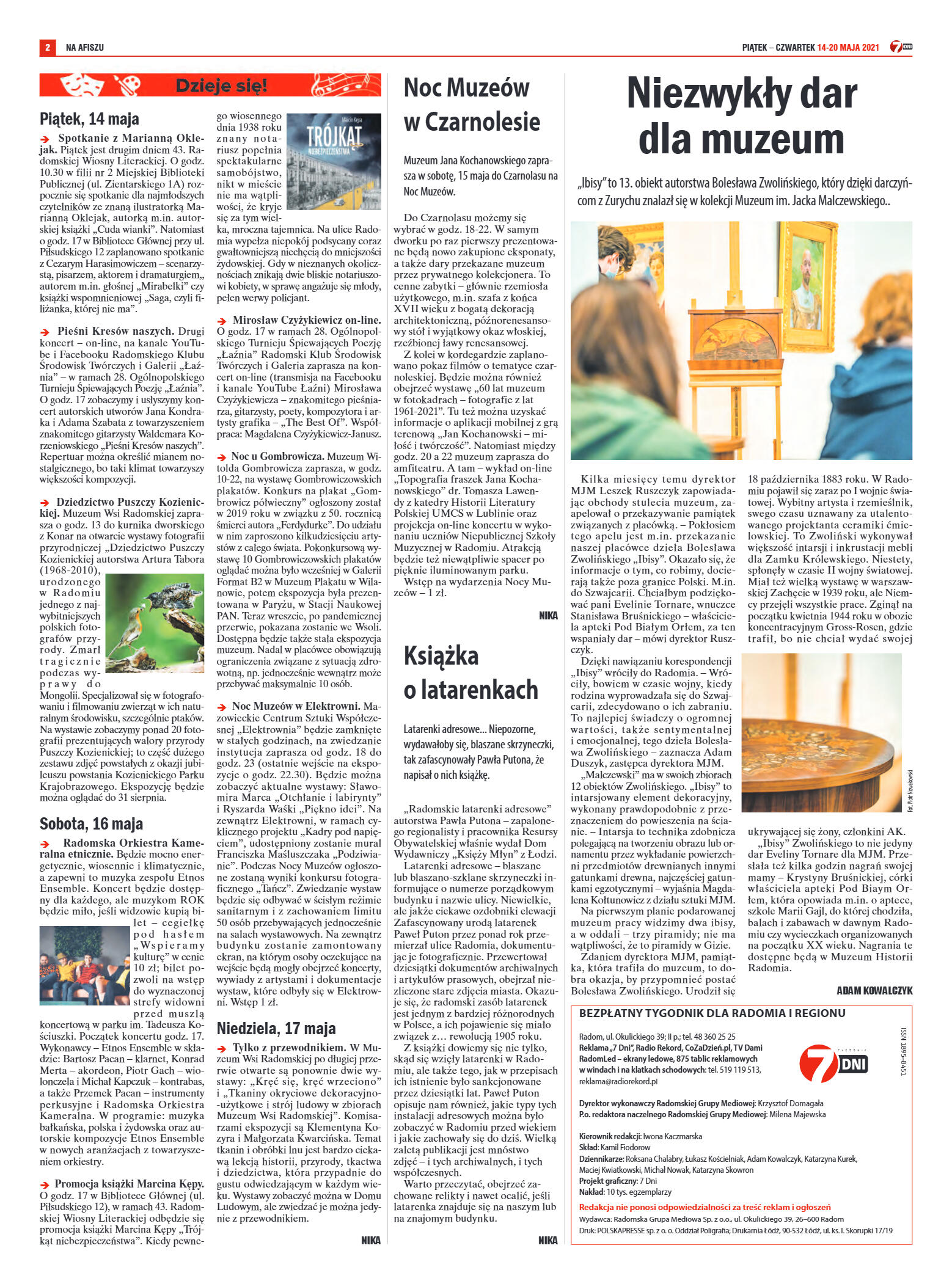 Tygodnik "7 Dni" nr 766 z dn. 14.05.2021 - strona 2