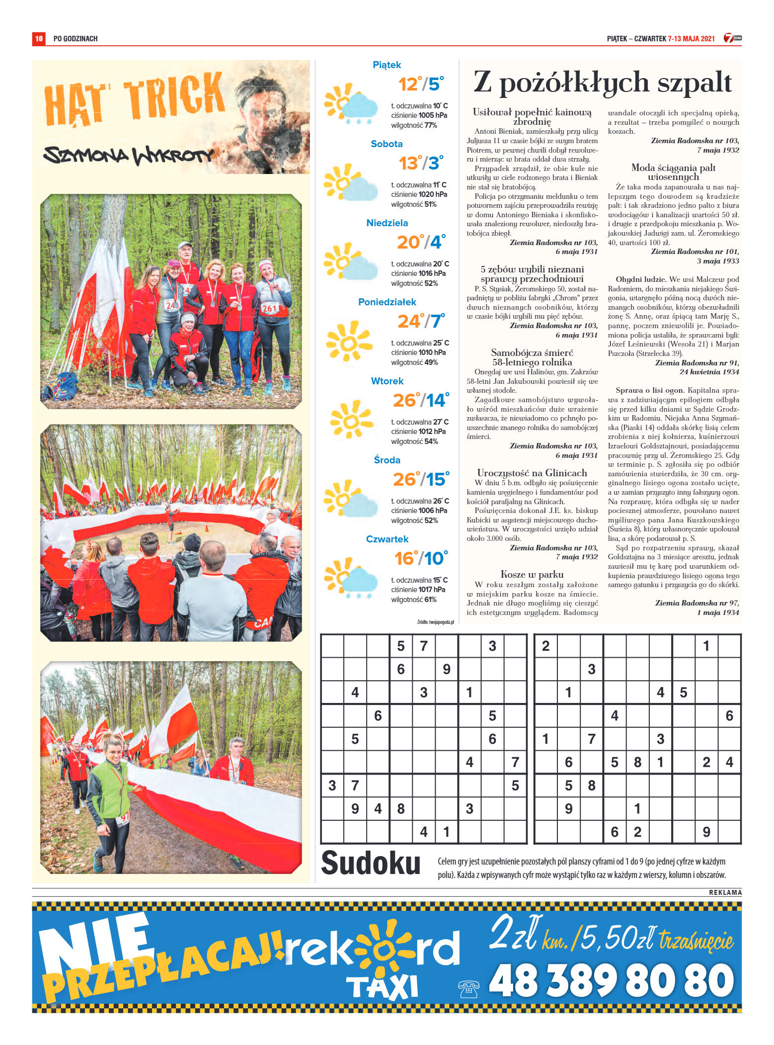 Tygodnik "7 Dni" nr 765 z dn. 7.05.2021 - strona 10