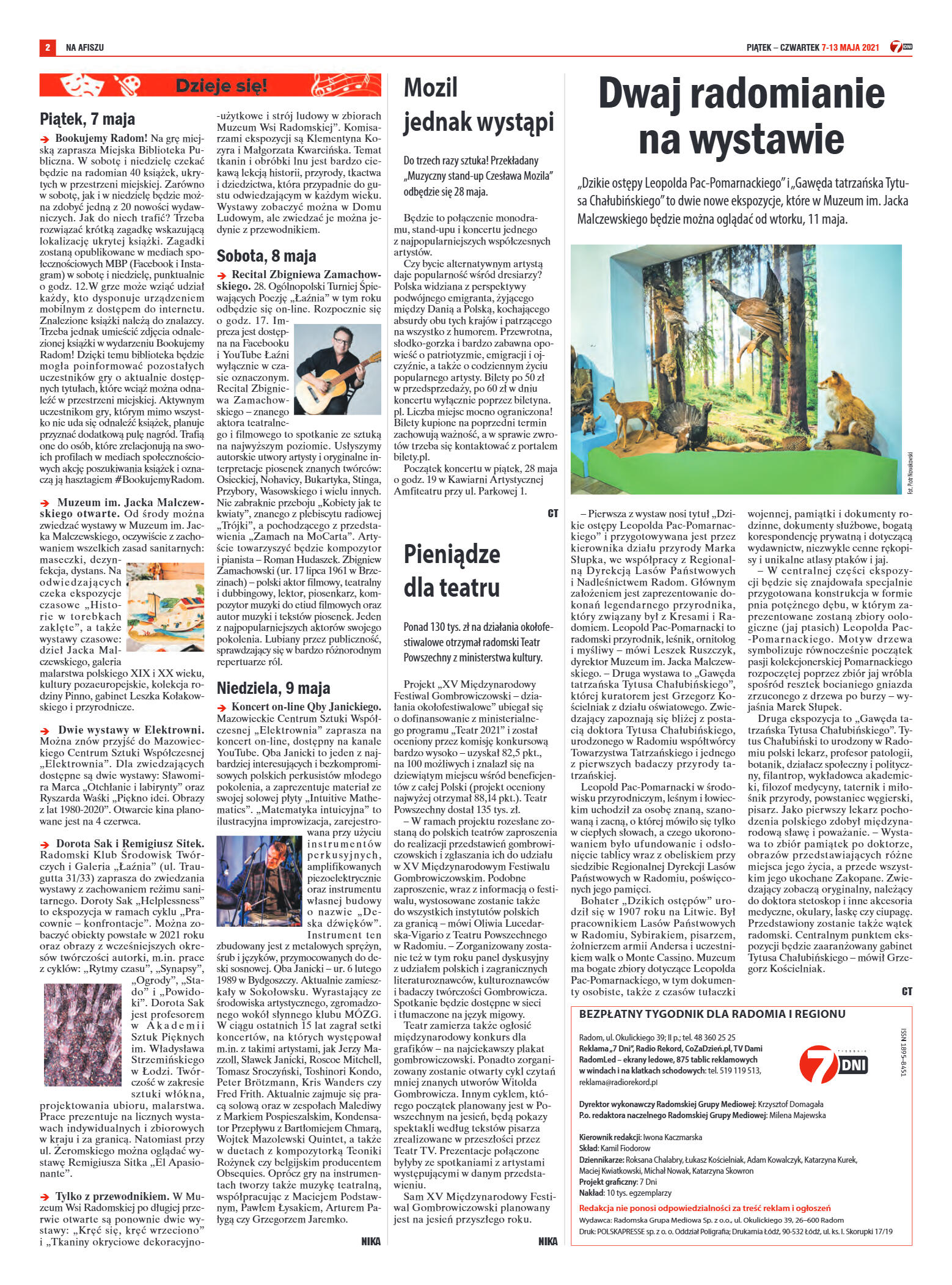 Tygodnik "7 Dni" nr 765 z dn. 7.05.2021 - strona 2