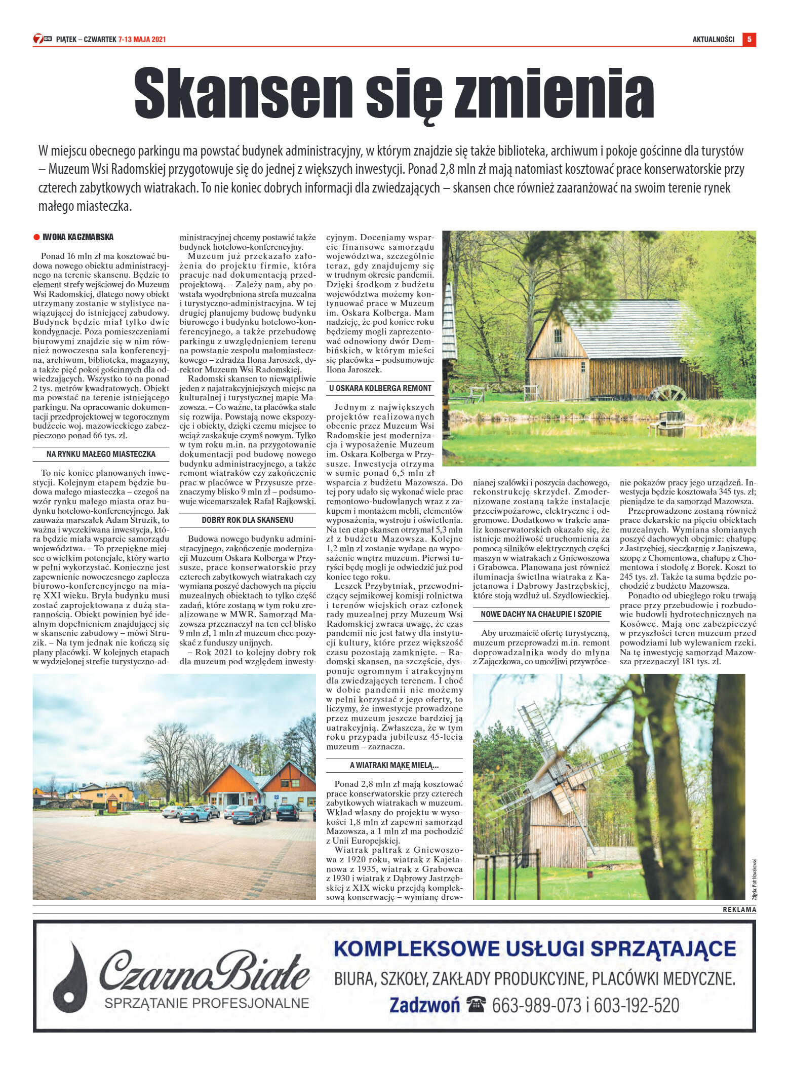 Tygodnik "7 Dni" nr 765 z dn. 7.05.2021 - strona 5