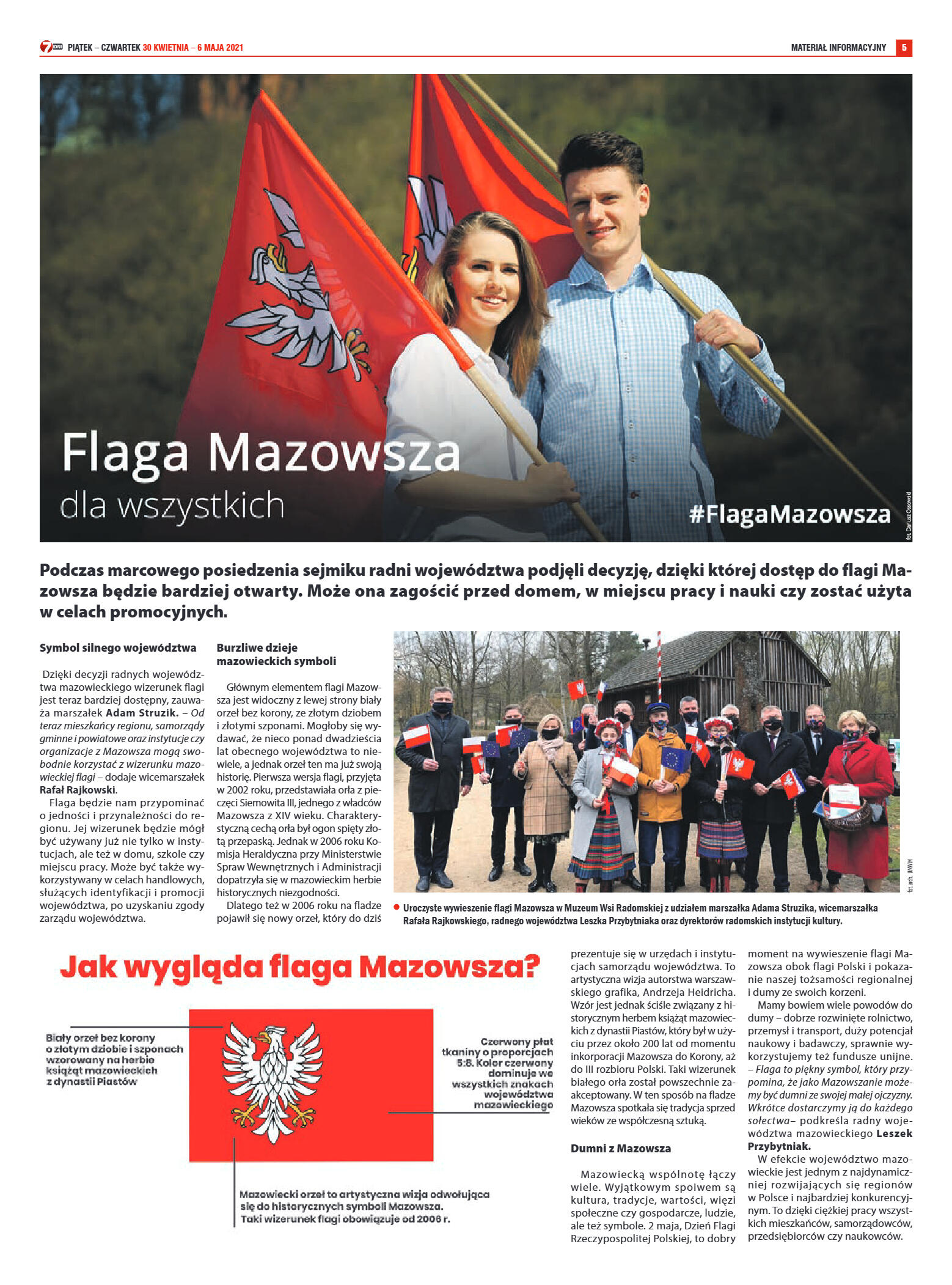 Tygodnik "7 Dni" nr 764 z 30.04.2021 r. - strona 5