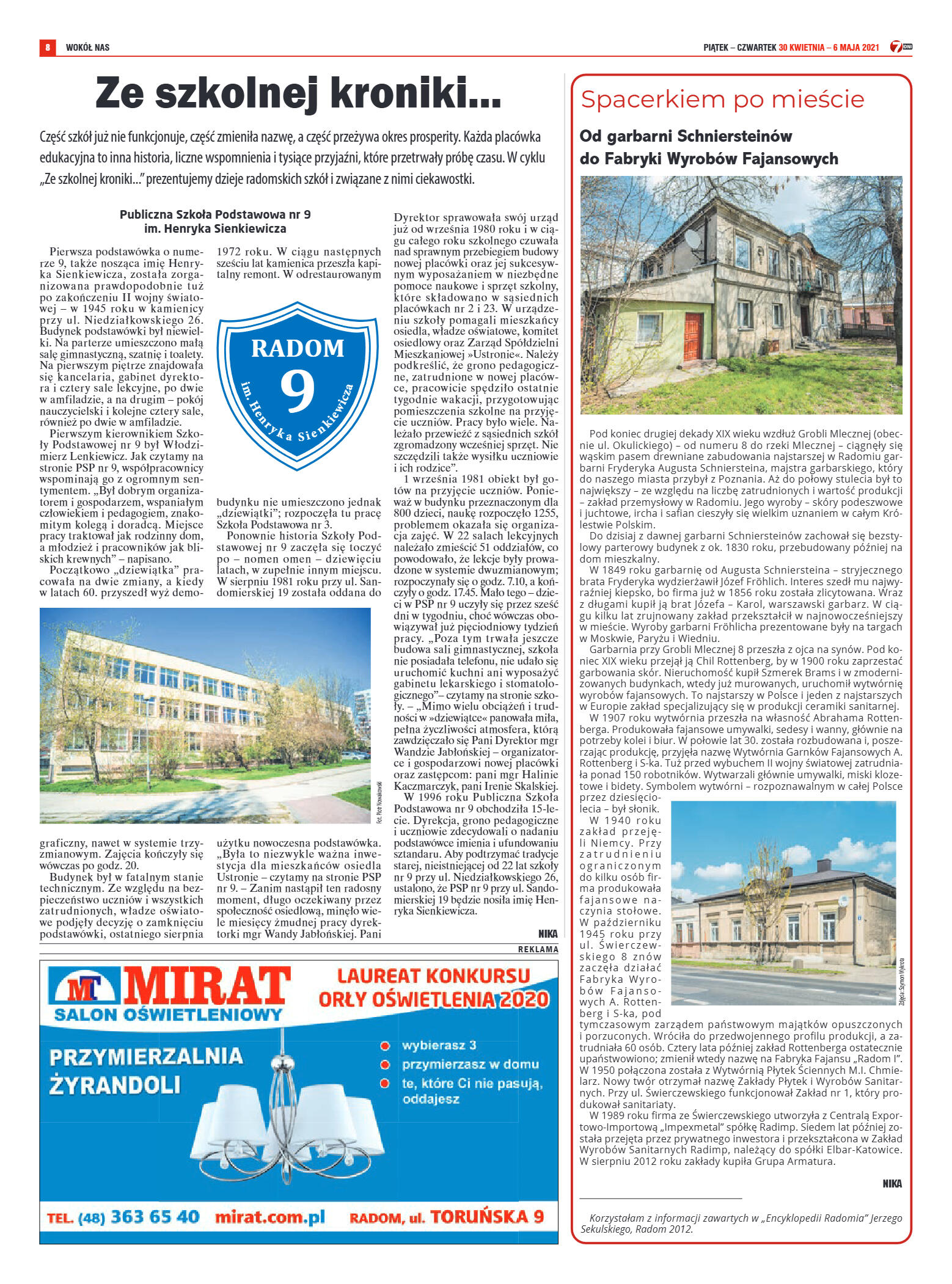 Tygodnik "7 Dni" nr 764 z 30.04.2021 r. - strona 8