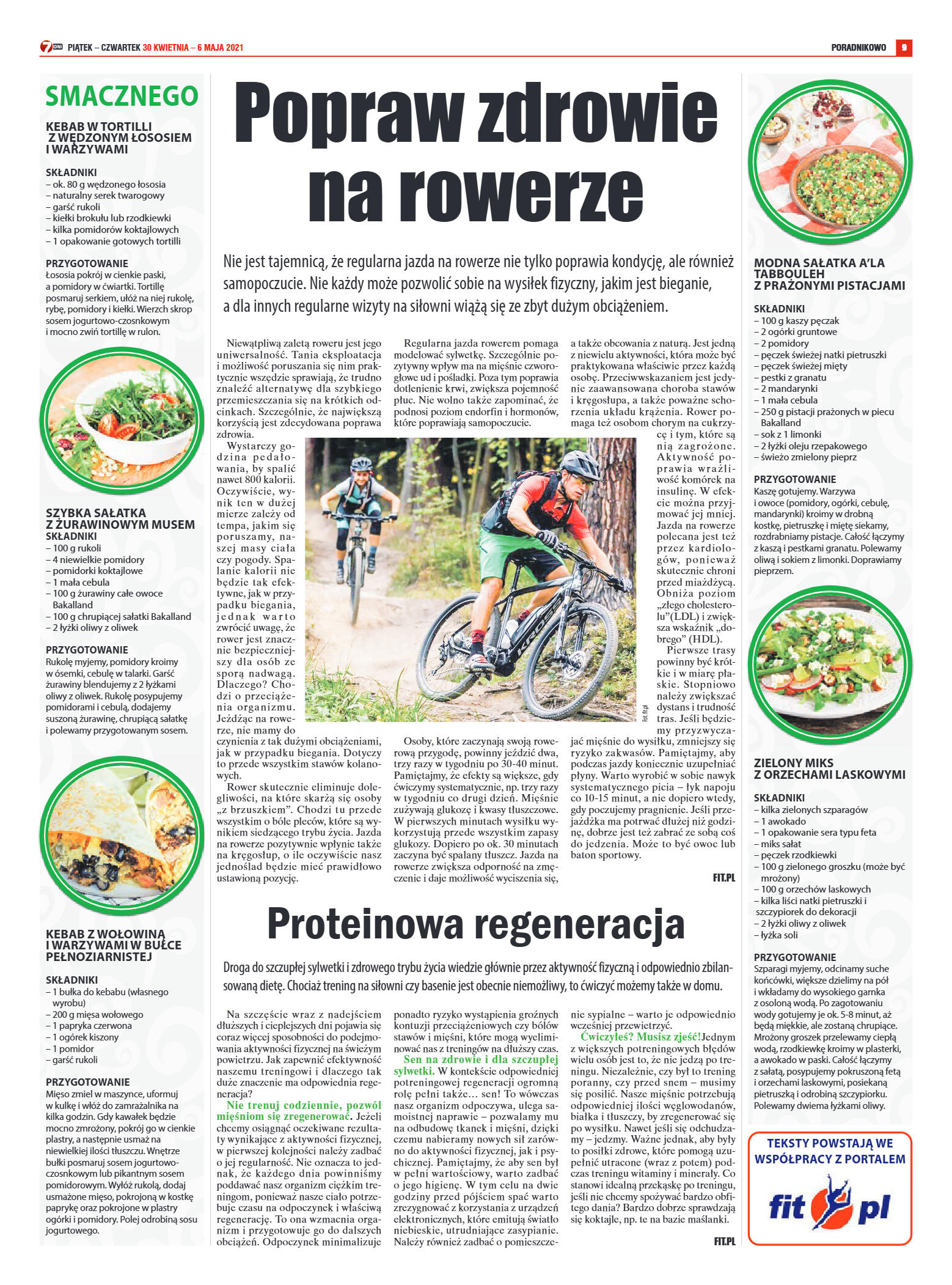 Tygodnik "7 Dni" nr 764 z 30.04.2021 r. - strona 9