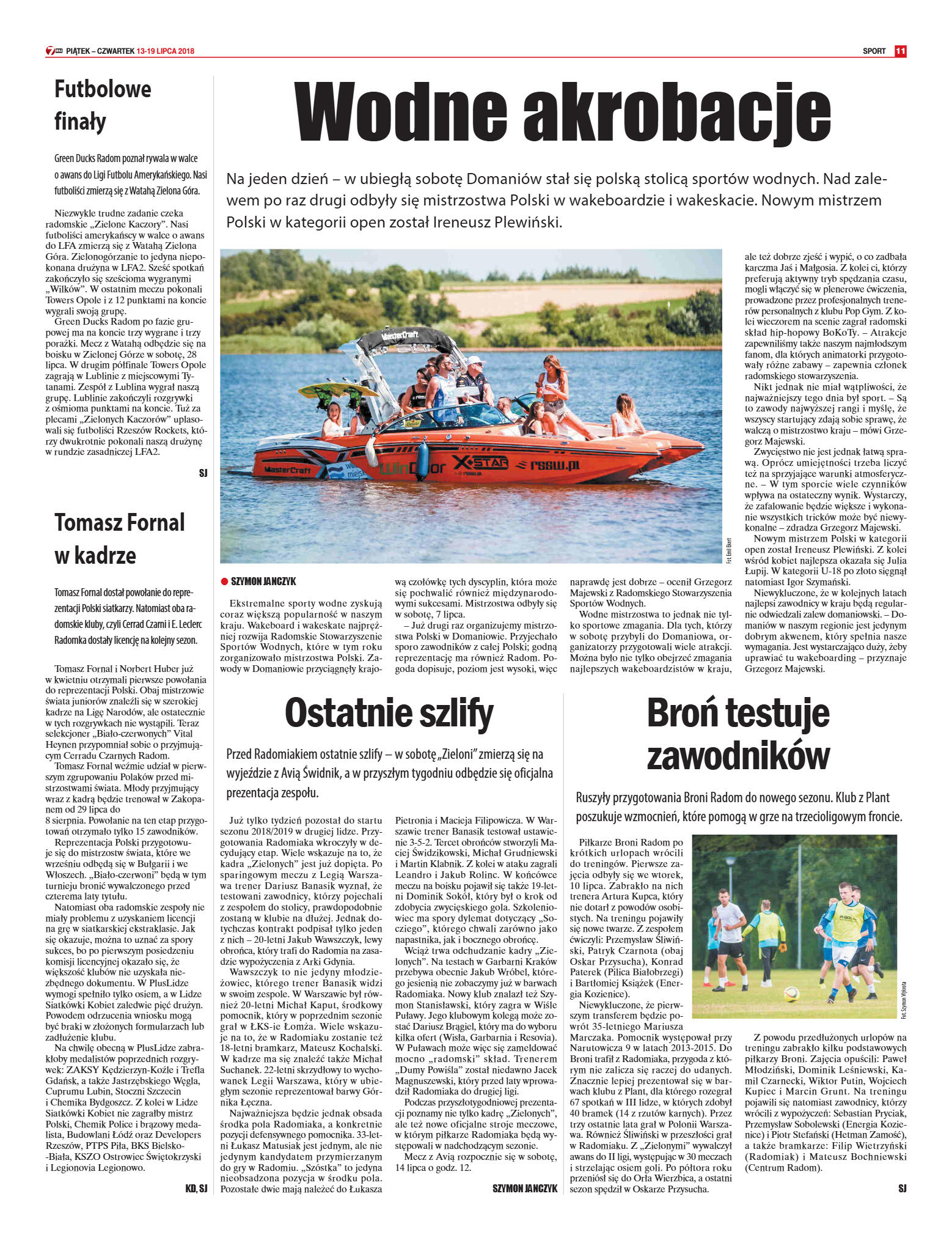 Tygodnik "7 Dni" nr 643 z 13.07.2018 - strona 11