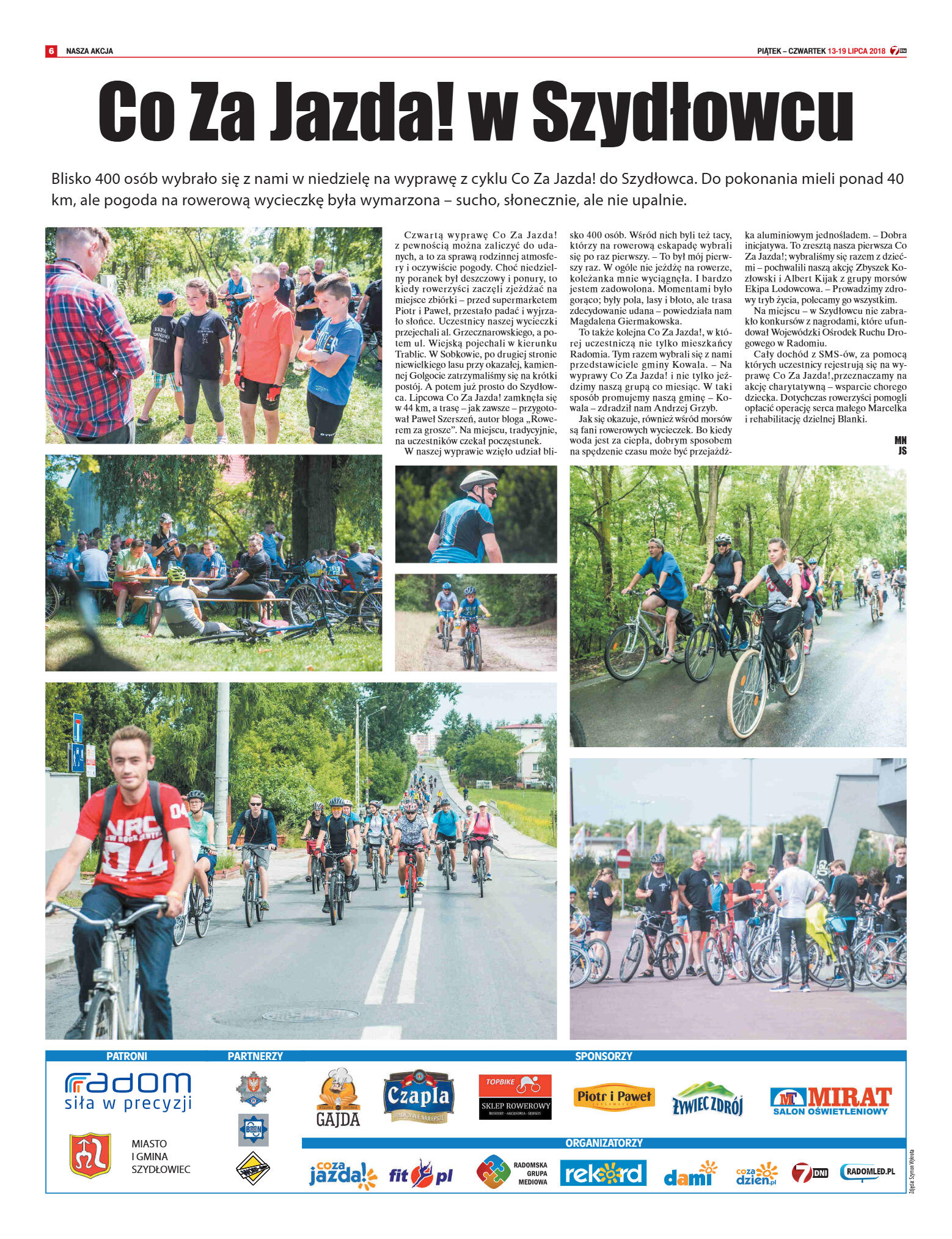 Tygodnik "7 Dni" nr 643 z 13.07.2018 - strona 6