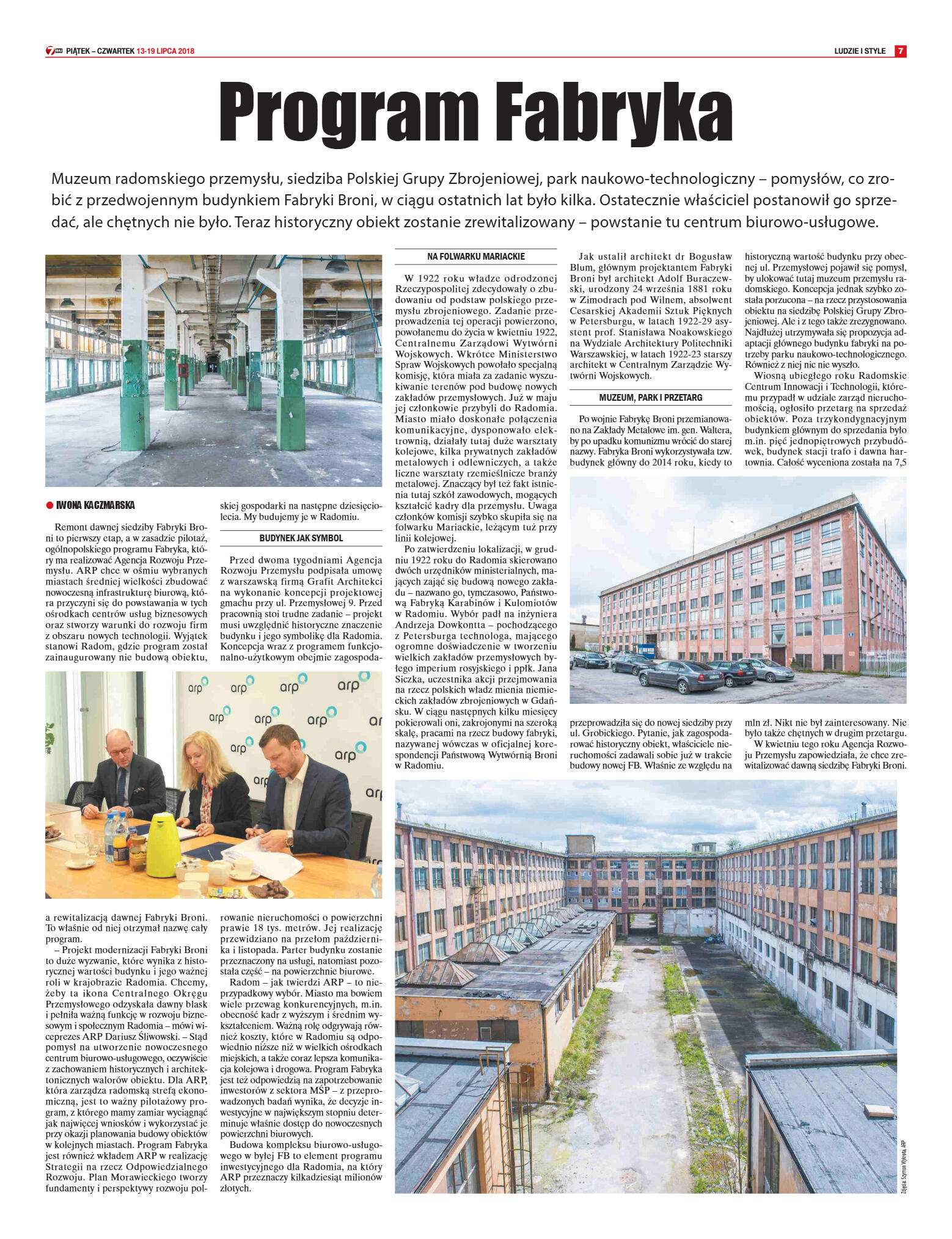 Tygodnik "7 Dni" nr 643 z 13.07.2018 - strona 7