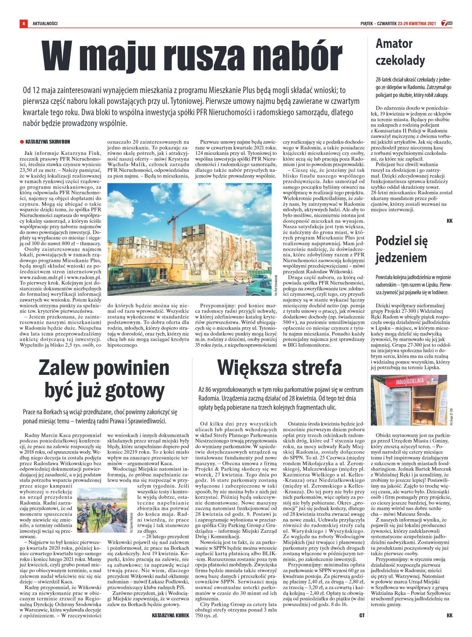 Tygodnik "7 Dni" nr 763 z 23.04.2021 r. - strona 4