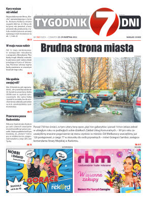 Tygodnik "7 Dni" nr 763 z 23.04.2021 r. - strona 1