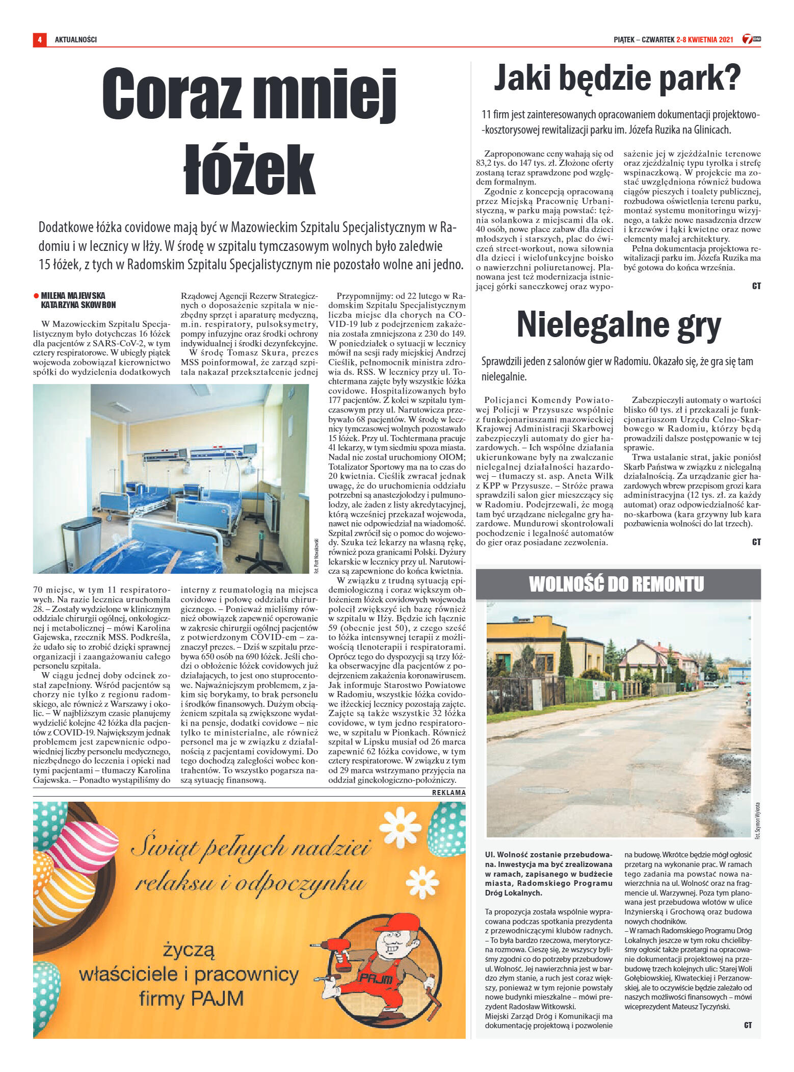 Tygodnik "7 Dni" nr 760 z 2.04.2021 r. - strona 4