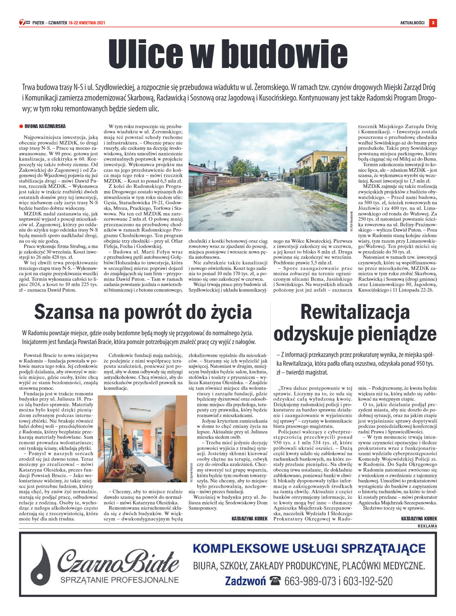 Tygodnik "7 Dni" nr 762 z 16.04.2021 r. - strona 3