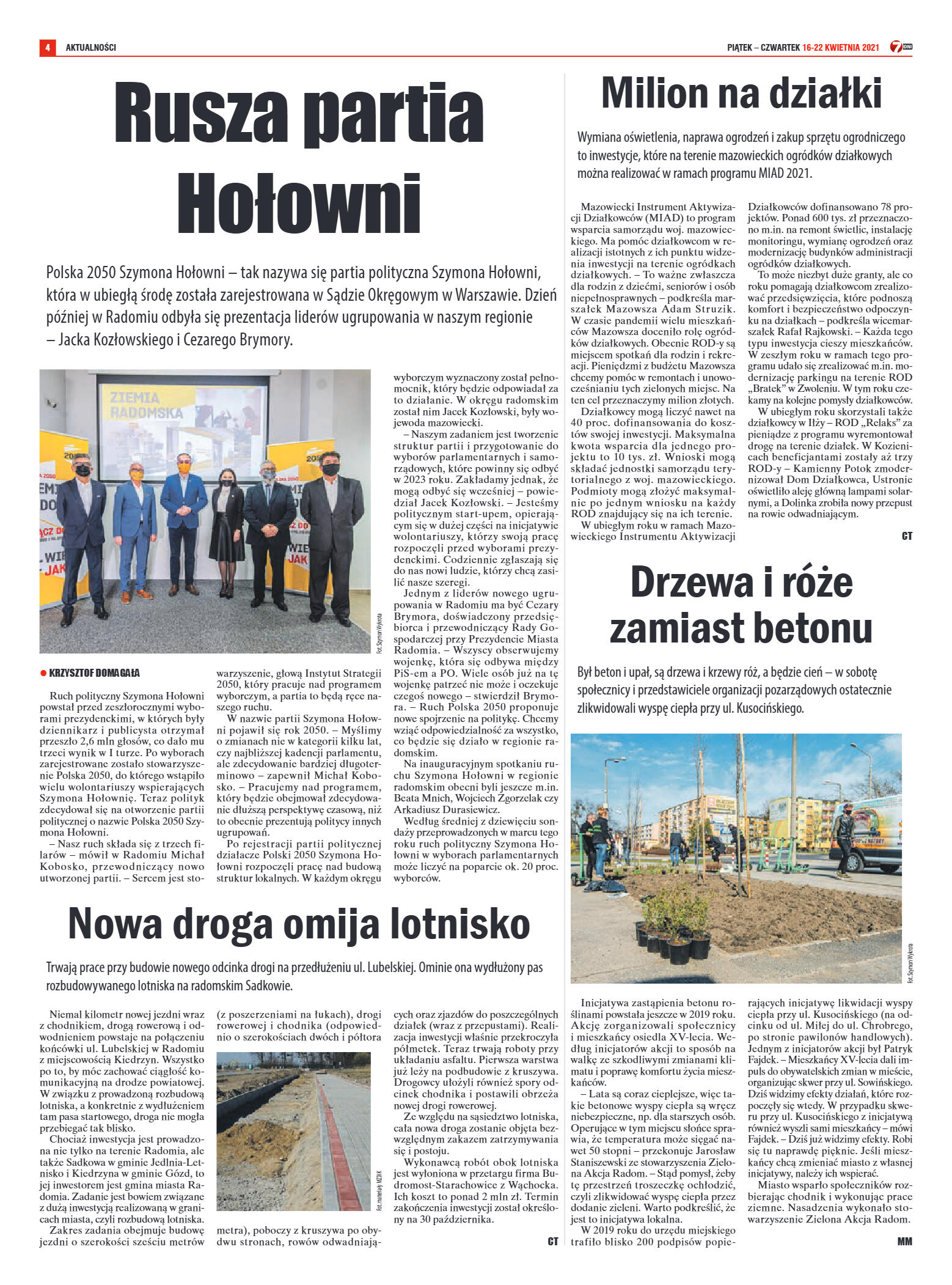 Tygodnik "7 Dni" nr 762 z 16.04.2021 r. - strona 4