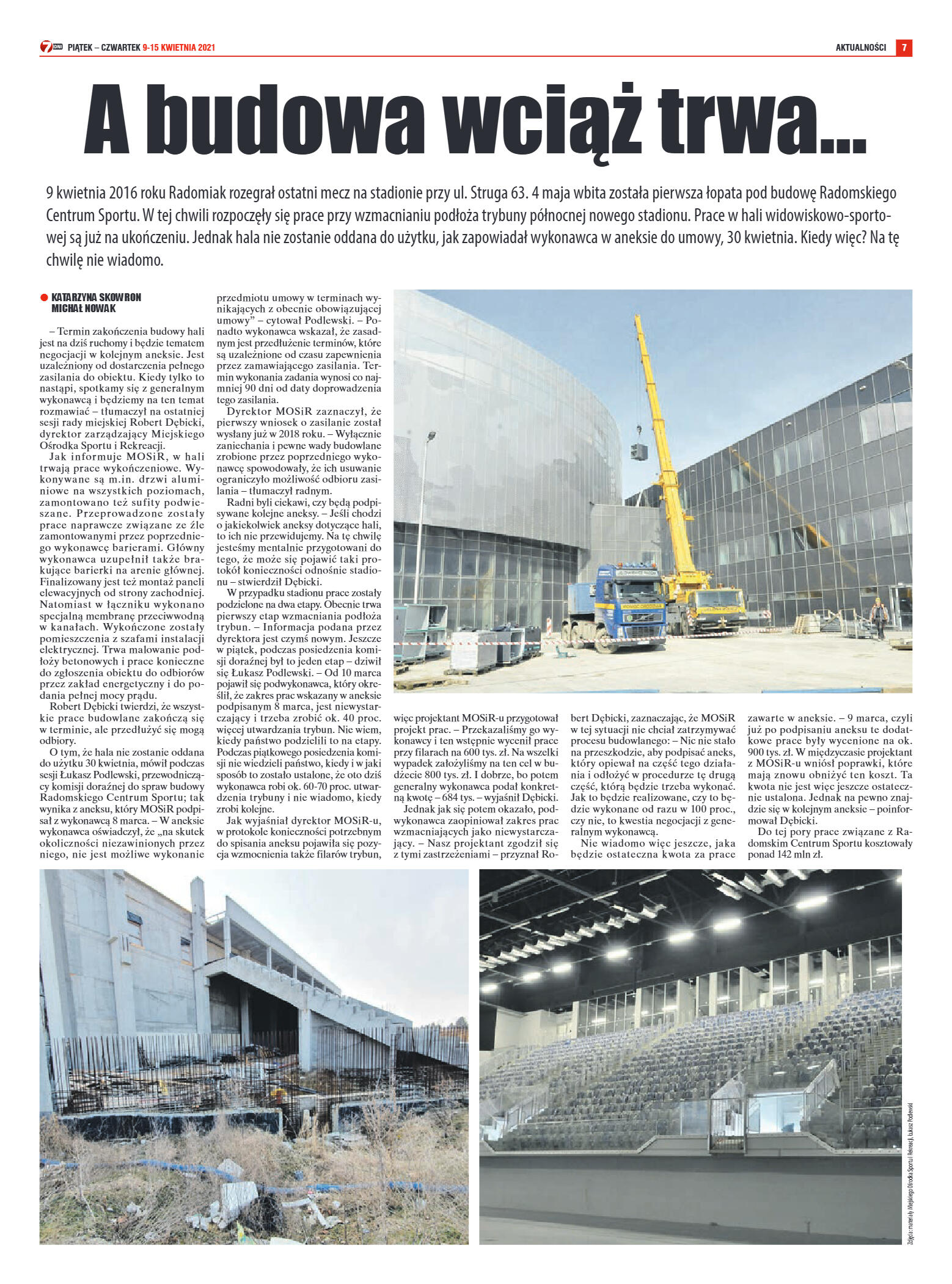 Tygodnik "7 Dni" nr 761 z 9.04.2021 r. - strona 7