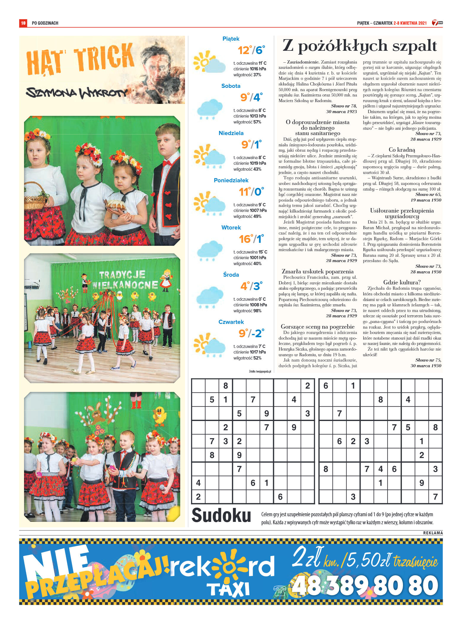 Tygodnik "7 Dni" nr 760 z 2.04.2021 - strona 10