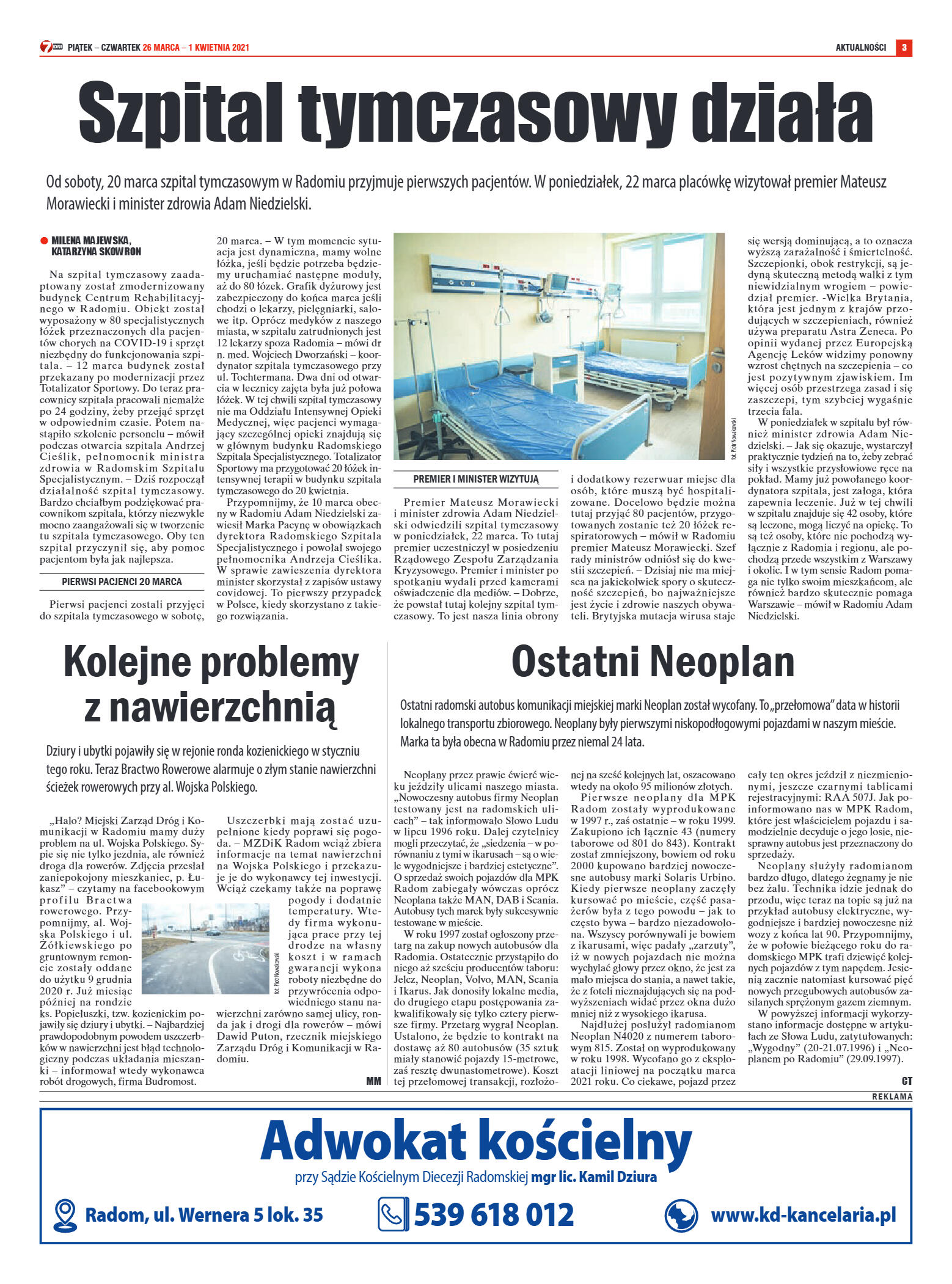 Tygodnik "7 Dni" nr 759 z 26.03.2021 r. - strona 3