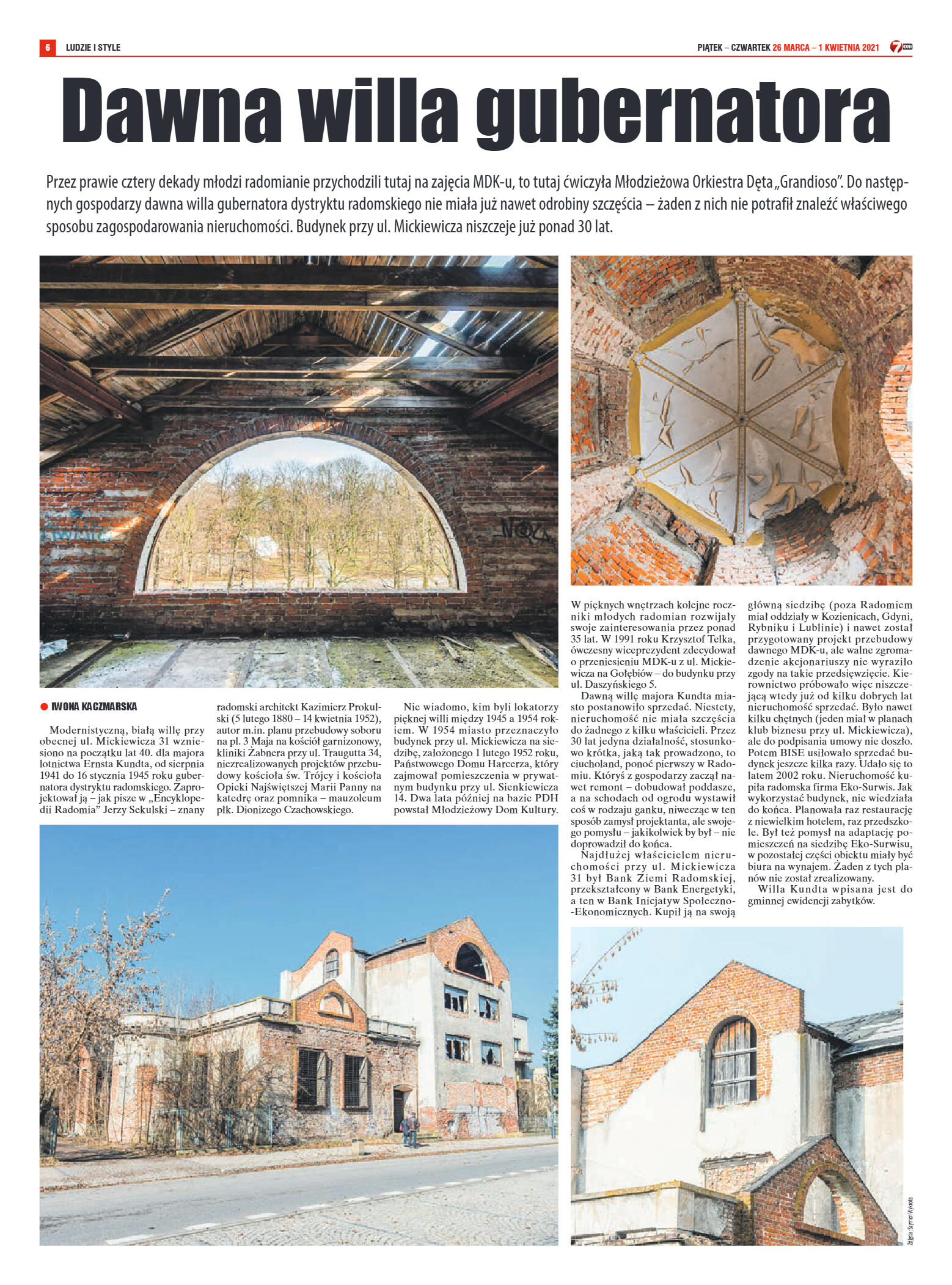 Tygodnik "7 Dni" nr 759 z 26.03.2021 r. - strona 6