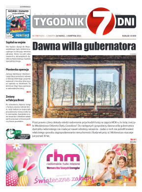 Tygodnik "7 Dni" nr 759 z 26.03.2021 r. - strona 1