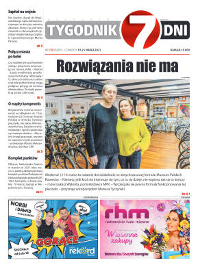 Tygodnik "7 Dni" nr 758 z 19.03.2021 r. - strona 1