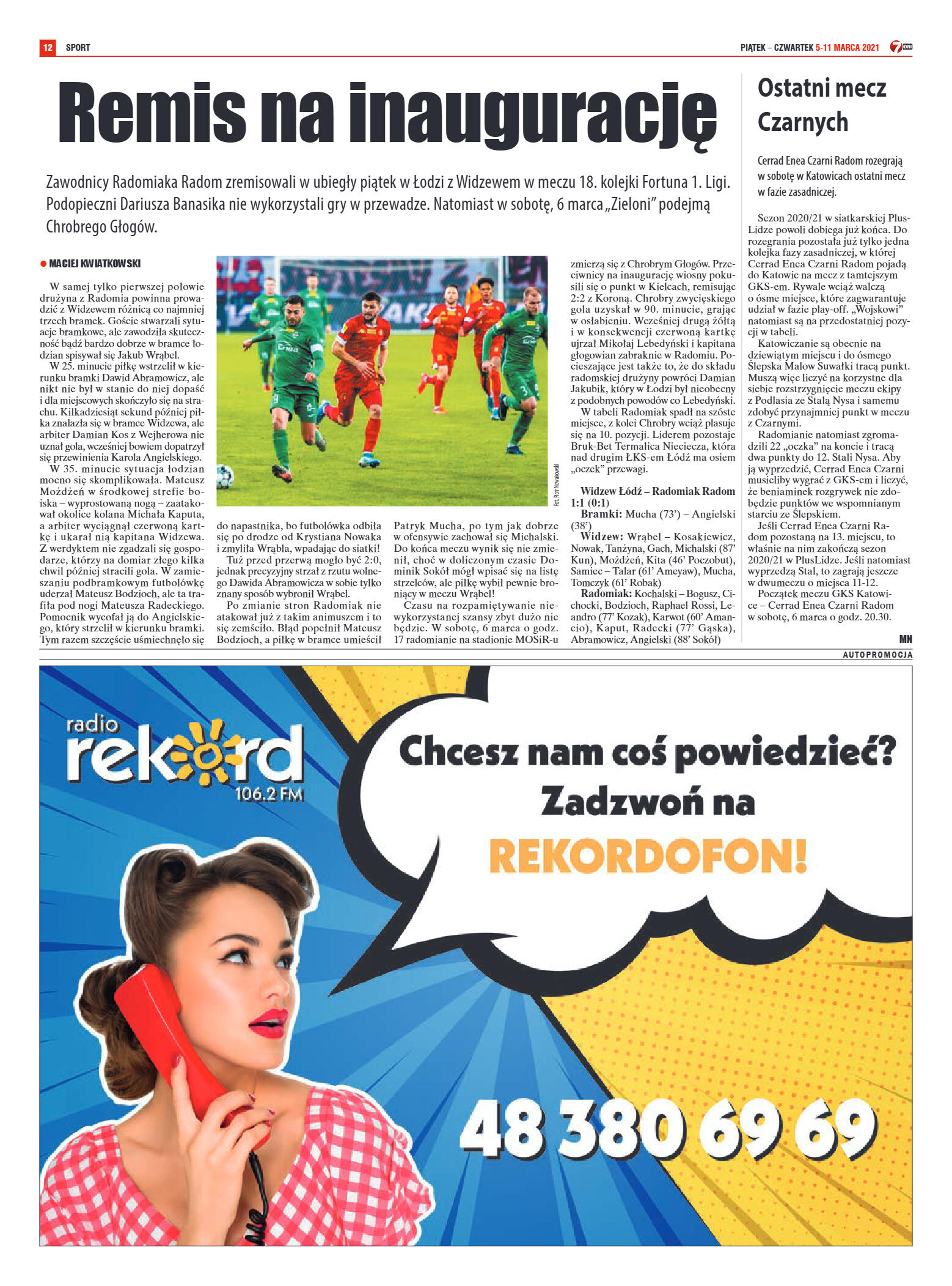 Tygodnik "7 Dni" nr 756 z 05.03.2021 r. - strona 12