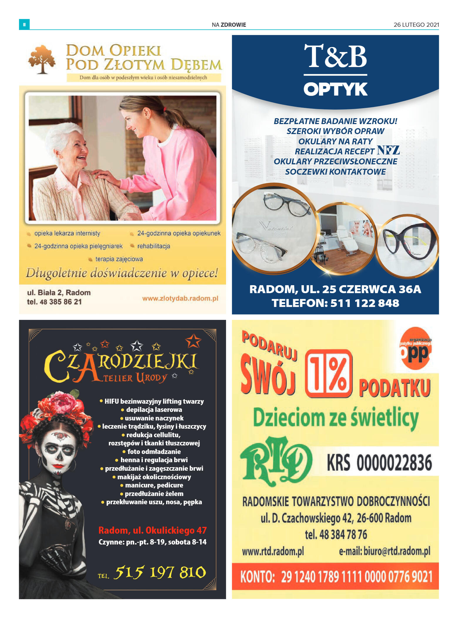 Tygodnik "7 Dni" nr 755 z 26.02.2021 r. - strona 14