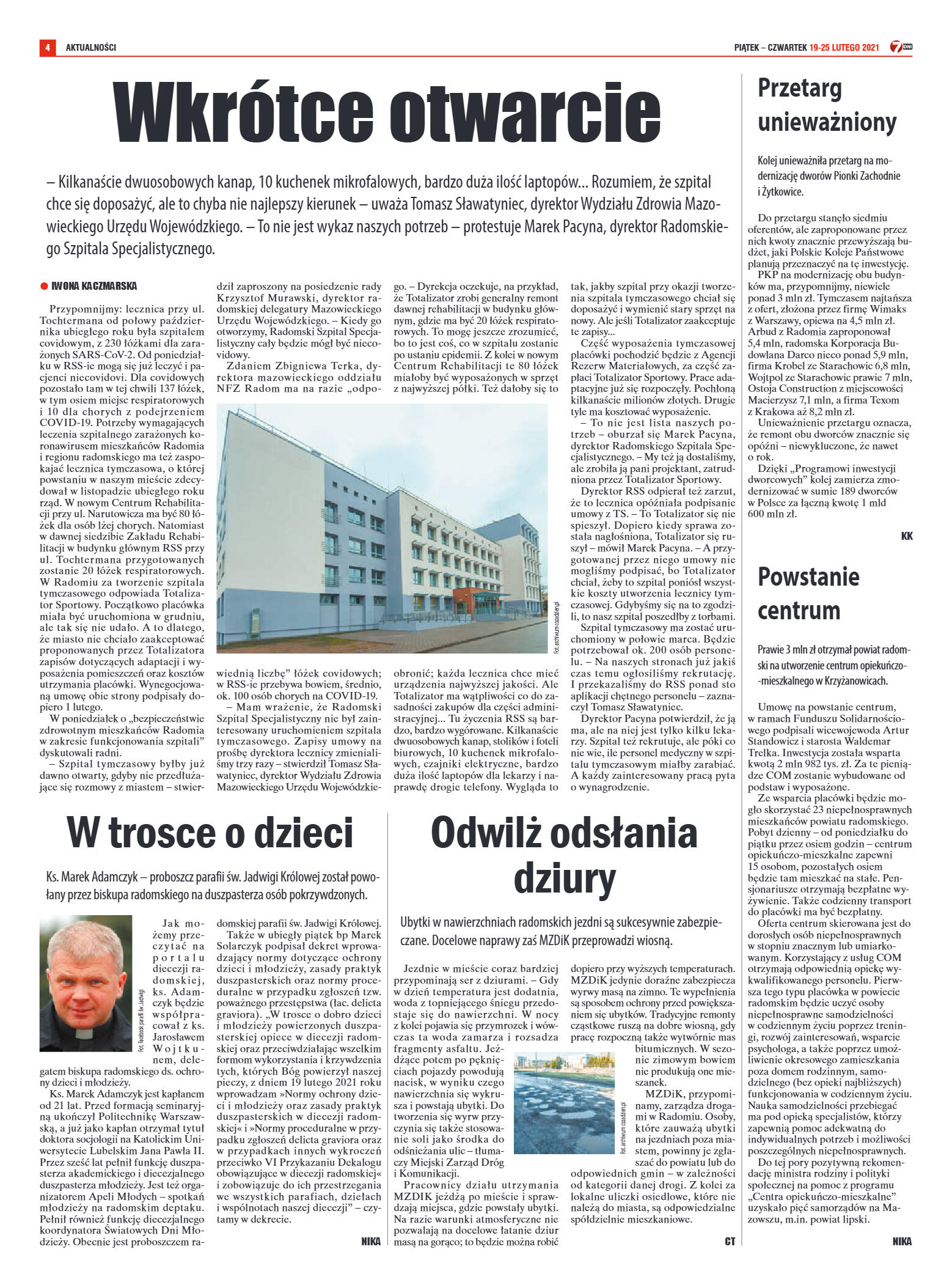 Tygodnik "7 Dni" nr 755 z 26.02.2021 r. - strona 4