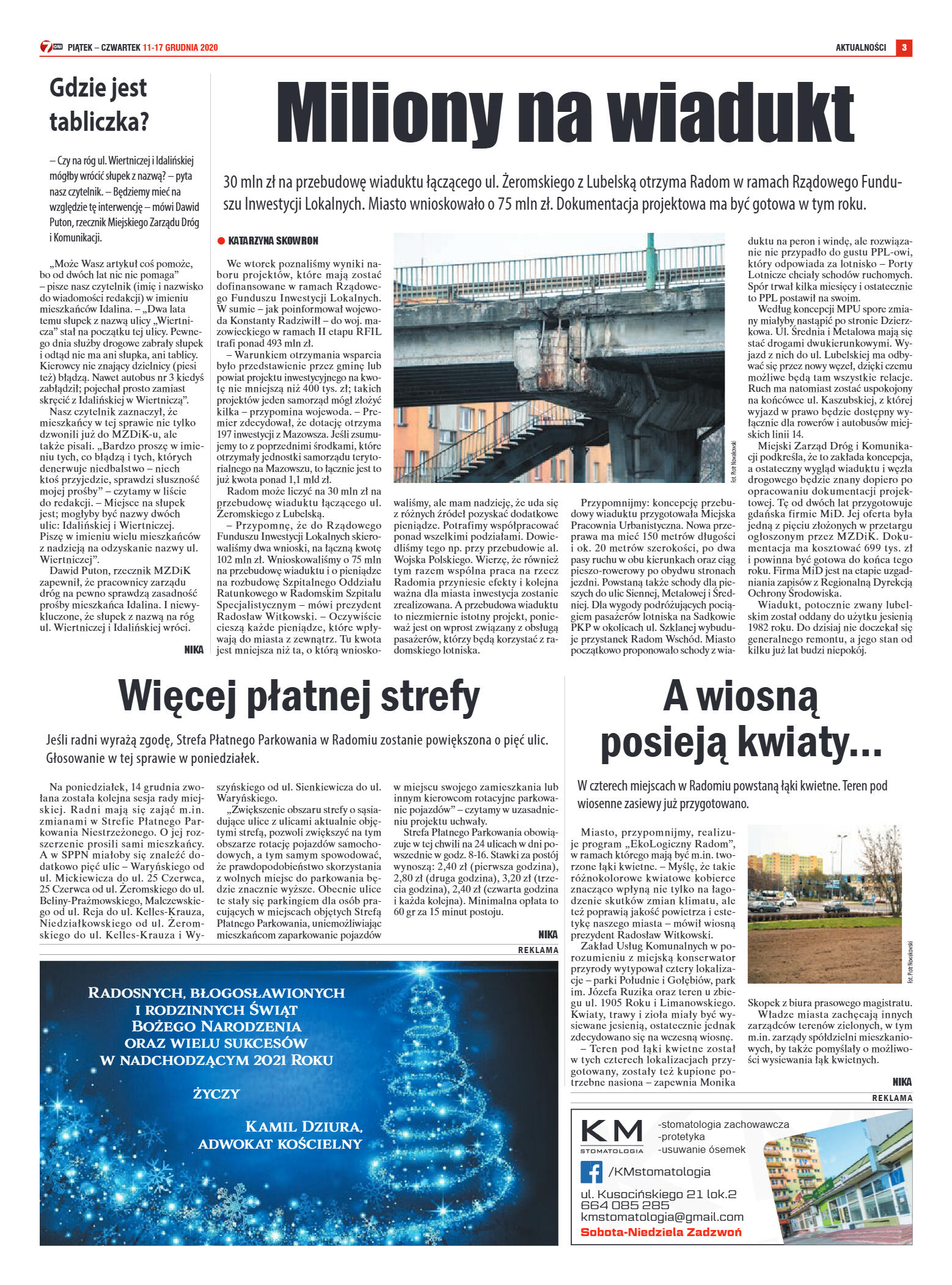 Tygodnik "7 Dni" nr 746 z 11.12.2020 - strona 3