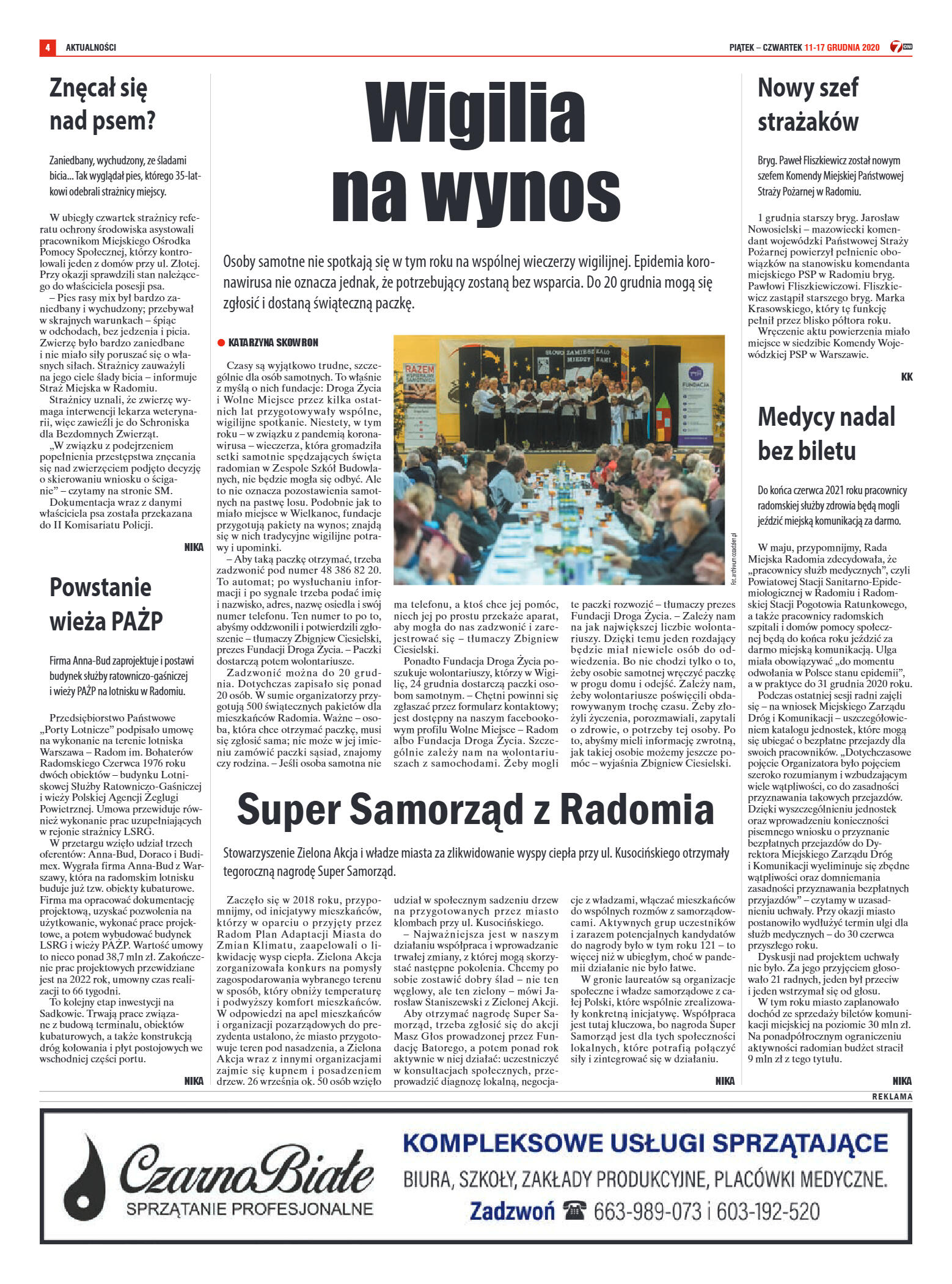 Tygodnik "7 Dni" nr 746 z 11.12.2020 - strona 4