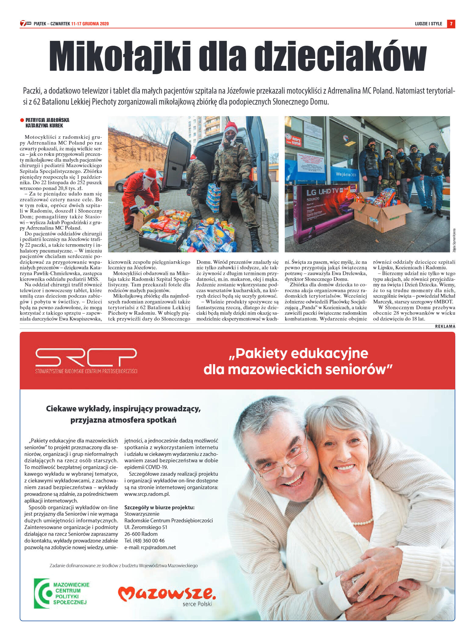 Tygodnik "7 Dni" nr 746 z 11.12.2020 - strona 7