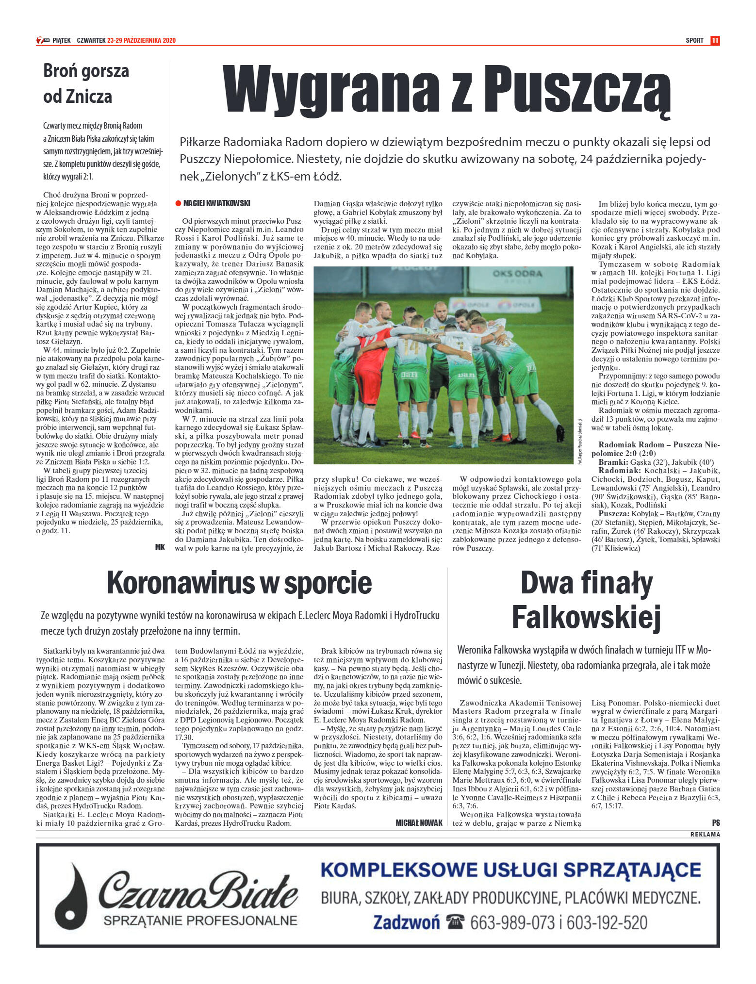 Tygodnik "7 Dni" nr 741 z 23.10.2020 - strona 11