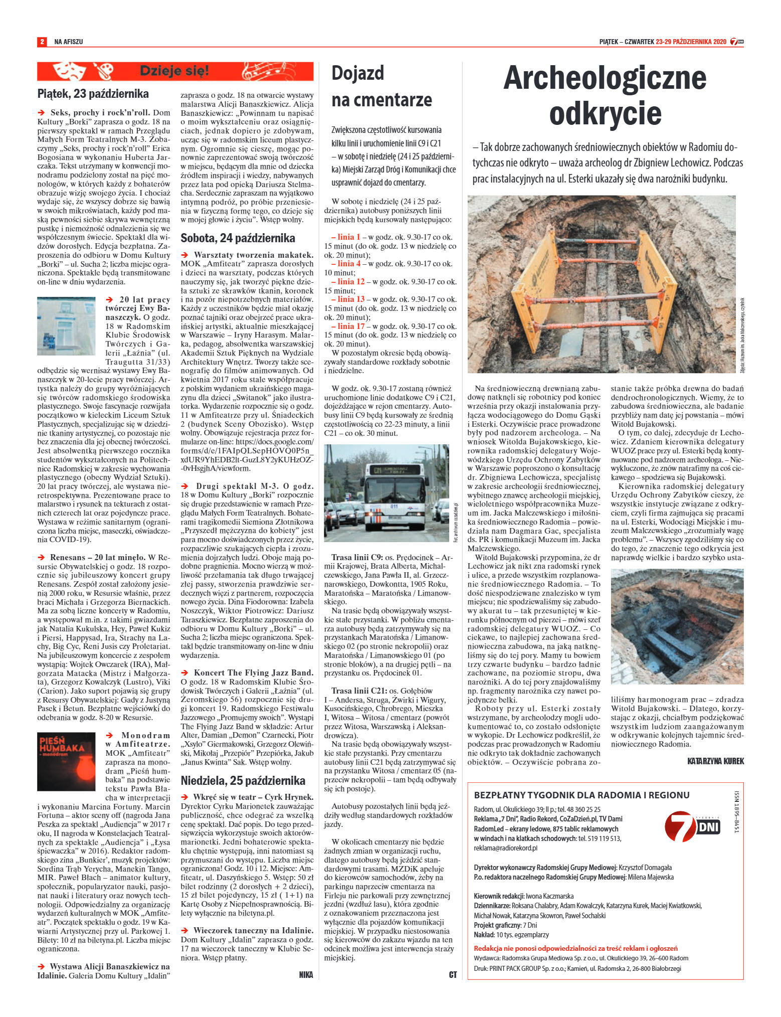 Tygodnik "7 Dni" nr 741 z 23.10.2020 - strona 2