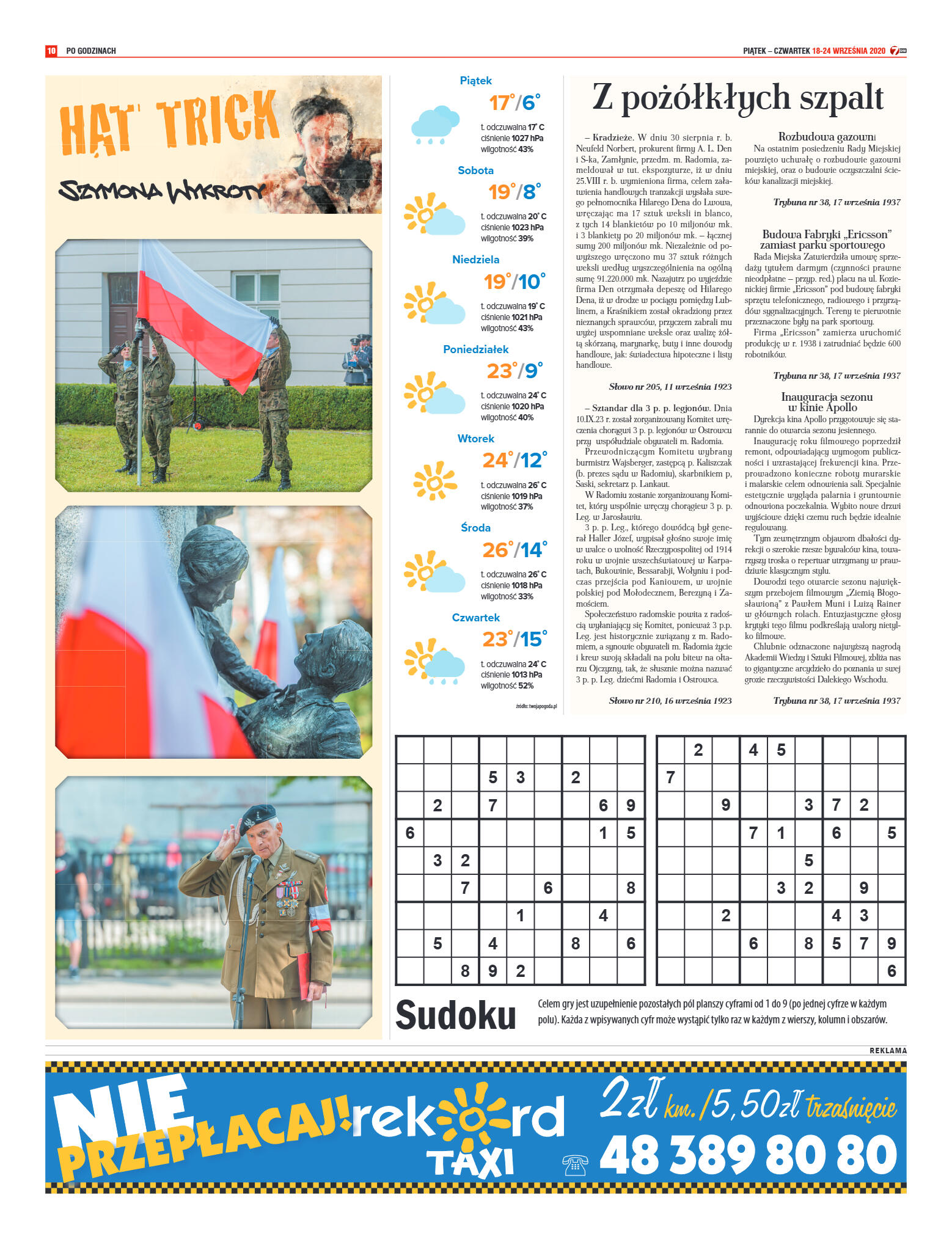 Tygodnik „7 Dni” nr 737 z 18.09.2020 - strona 10