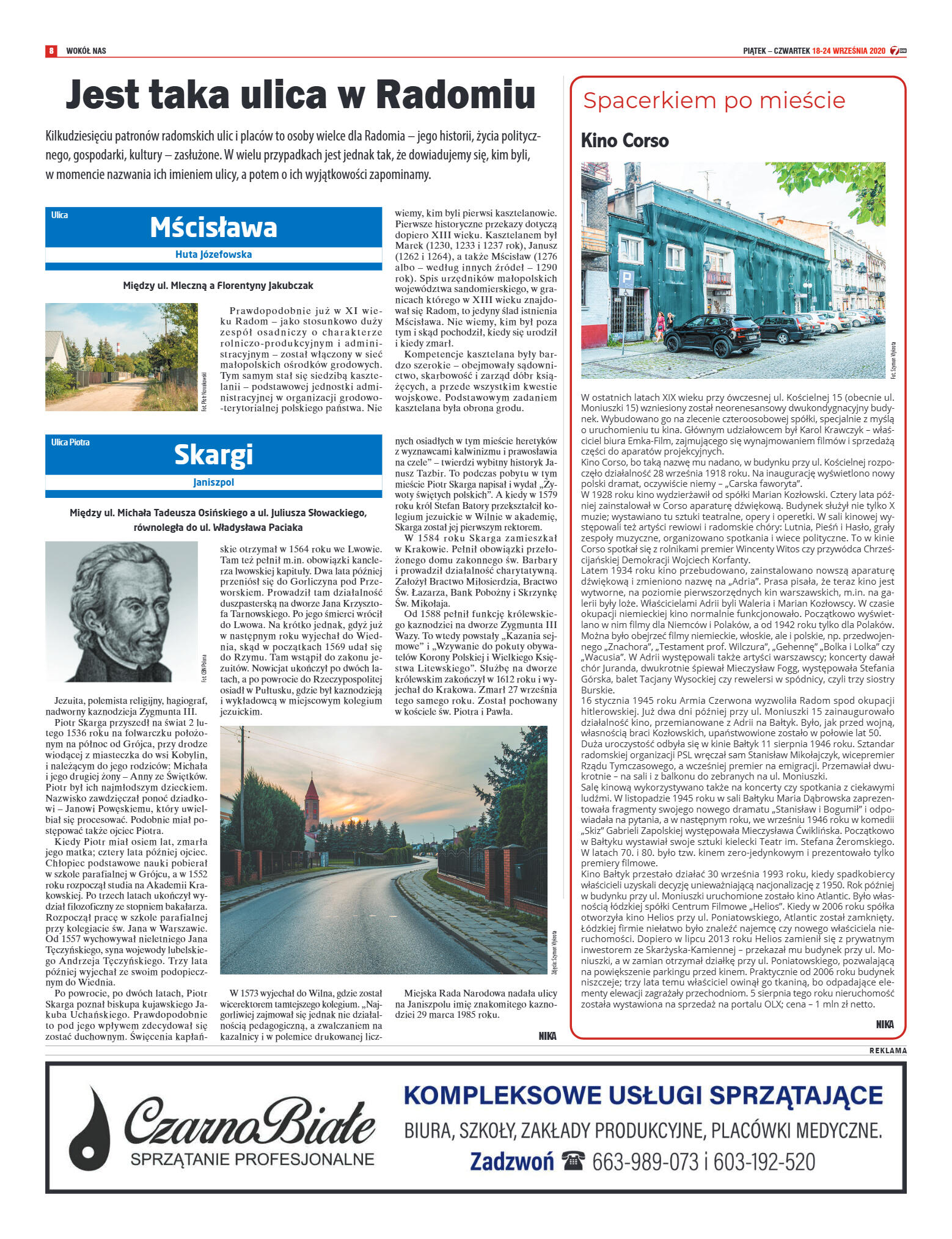 Tygodnik „7 Dni” nr 737 z 18.09.2020 - strona 8