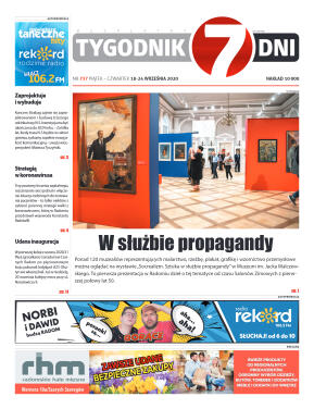 Tygodnik „7 Dni” nr 737 z 18.09.2020 - strona 1