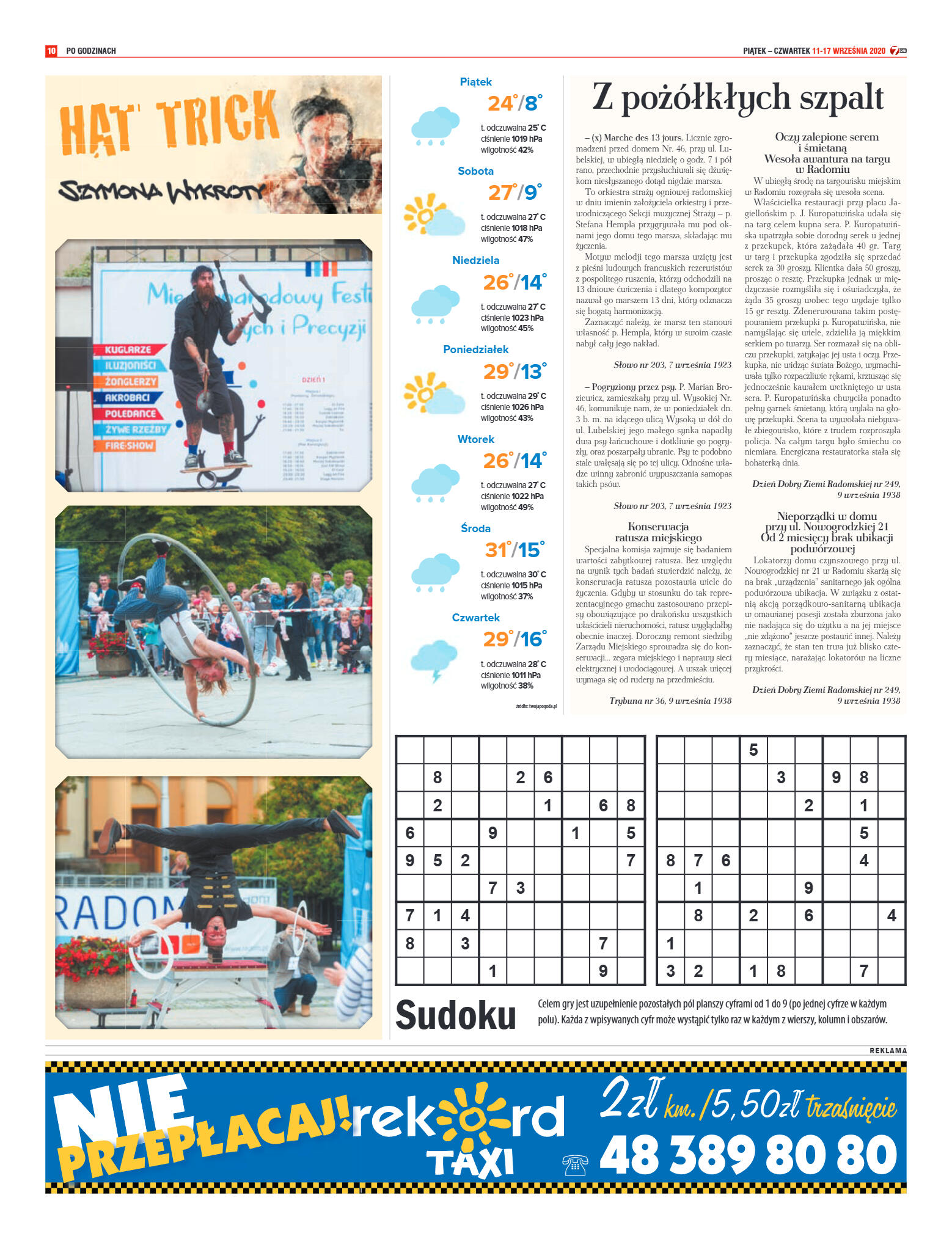 Tygodnik "7 Dni" nr 736 z 11.09.2020 - strona 10