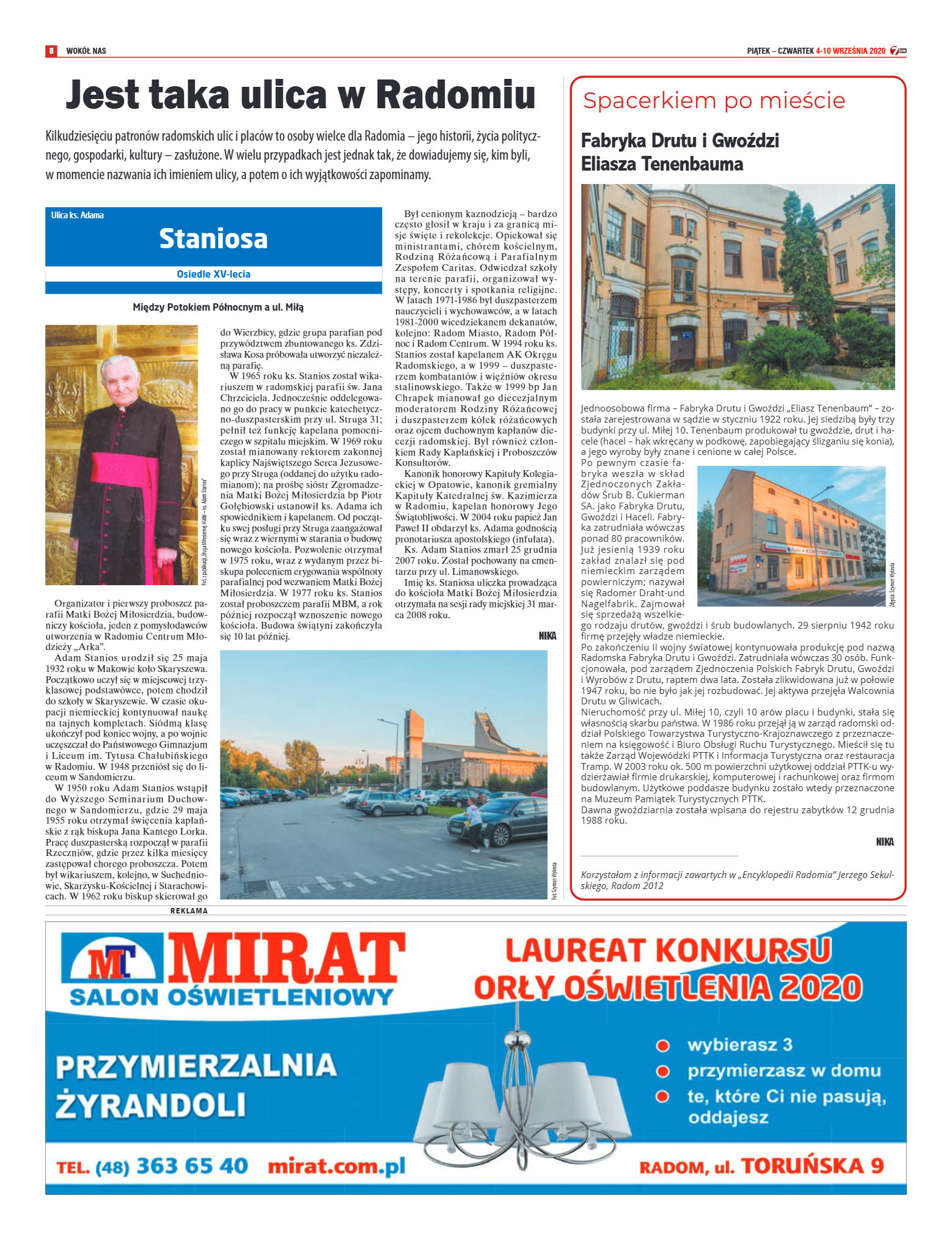 Tygodnik "7 Dni" nr 735 z 4.09.2020 - strona 8