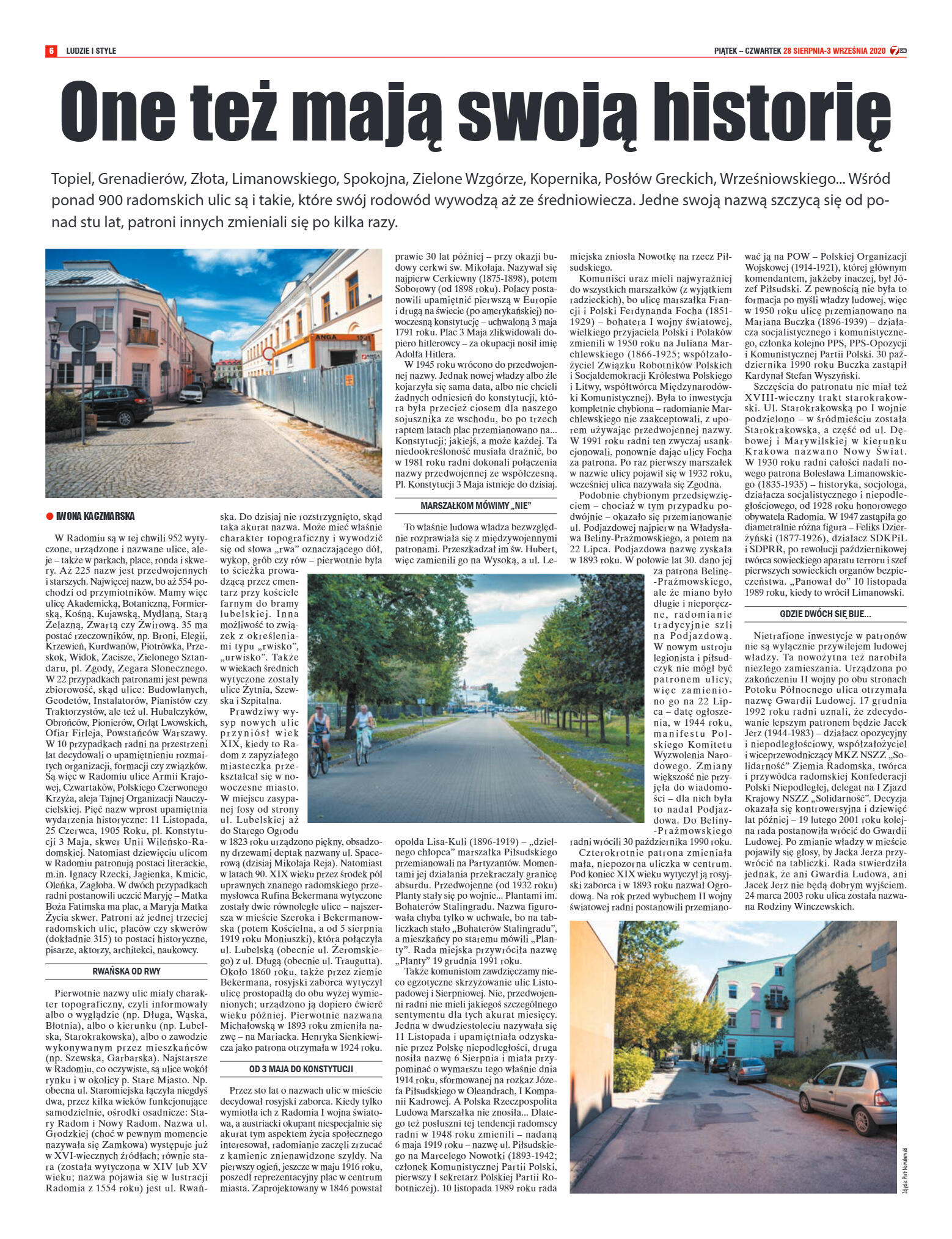 Tygodnik "7 Dni" nr 734 z 28.08.2020 - strona 6