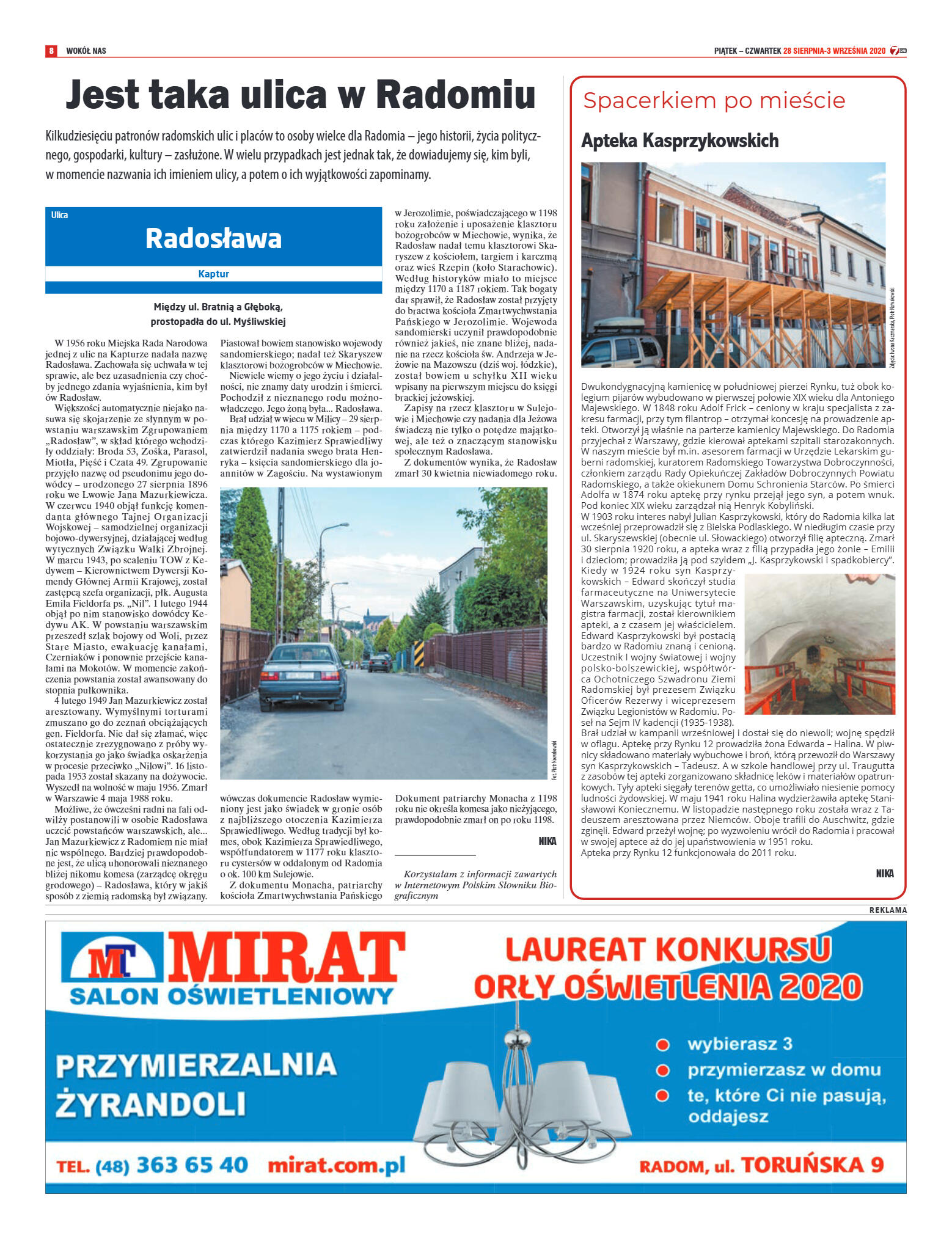 Tygodnik "7 Dni" nr 734 z 28.08.2020 - strona 8