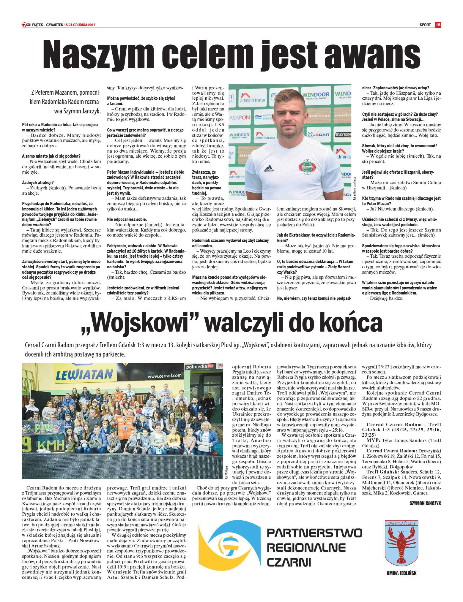 "7 Dni" nr 615 z dn. 15.12.2017 - strona 15
