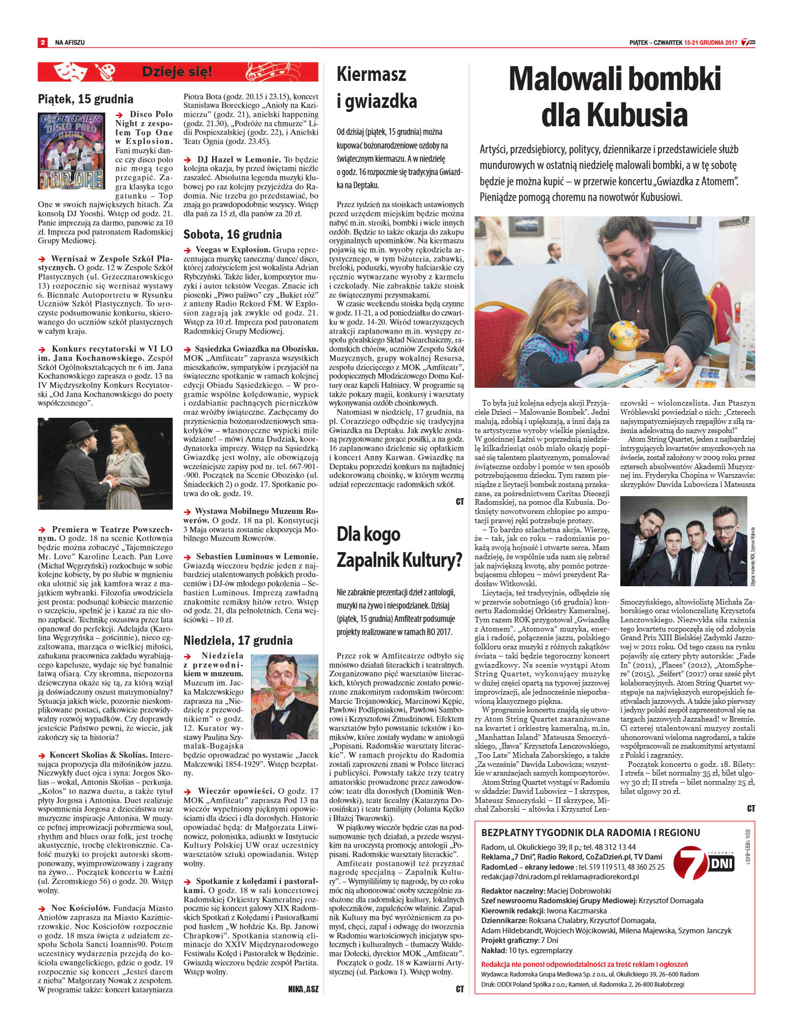 "7 Dni" nr 615 z dn. 15.12.2017 - strona 2