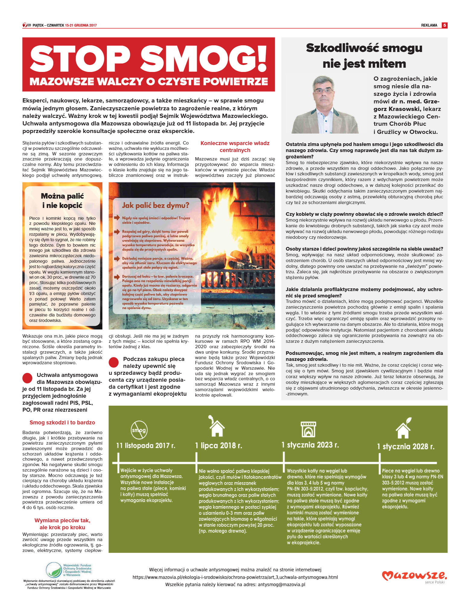 "7 Dni" nr 615 z dn. 15.12.2017 - strona 5