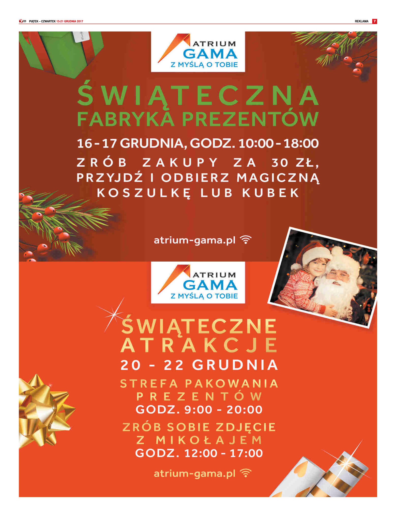 "7 Dni" nr 615 z dn. 15.12.2017 - strona 7