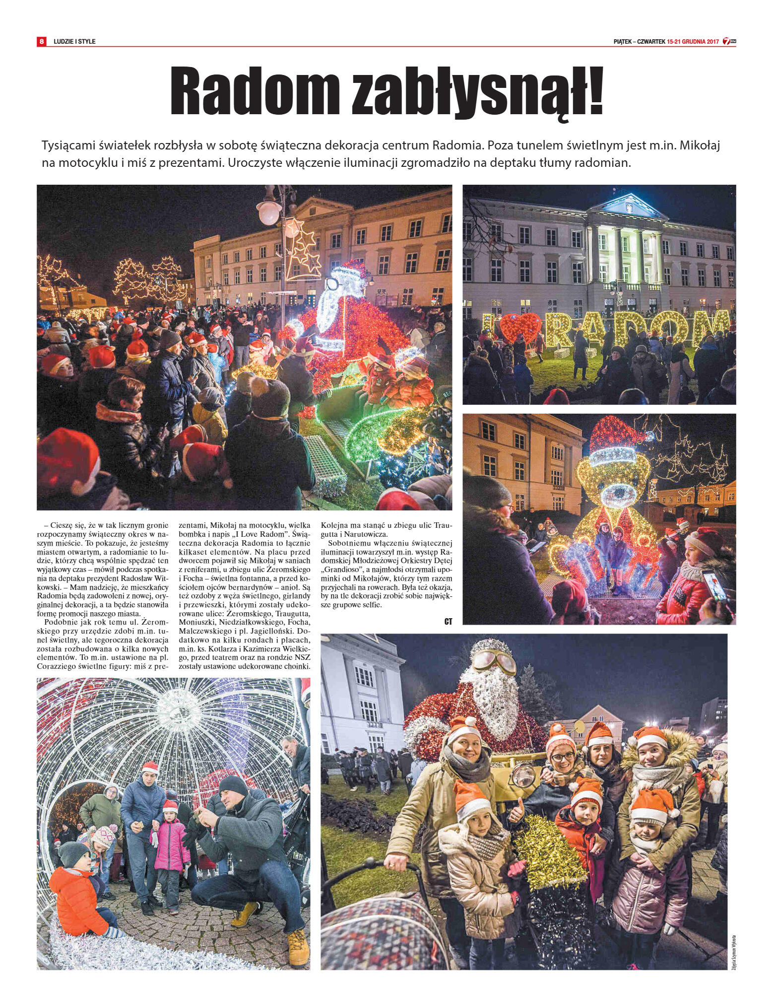 "7 Dni" nr 615 z dn. 15.12.2017 - strona 8