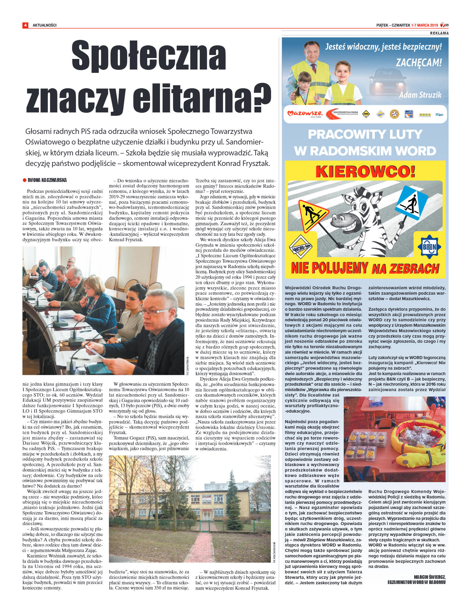 Tygodnik "7 Dni" nr 674 z 01.03.2019 - strona 4