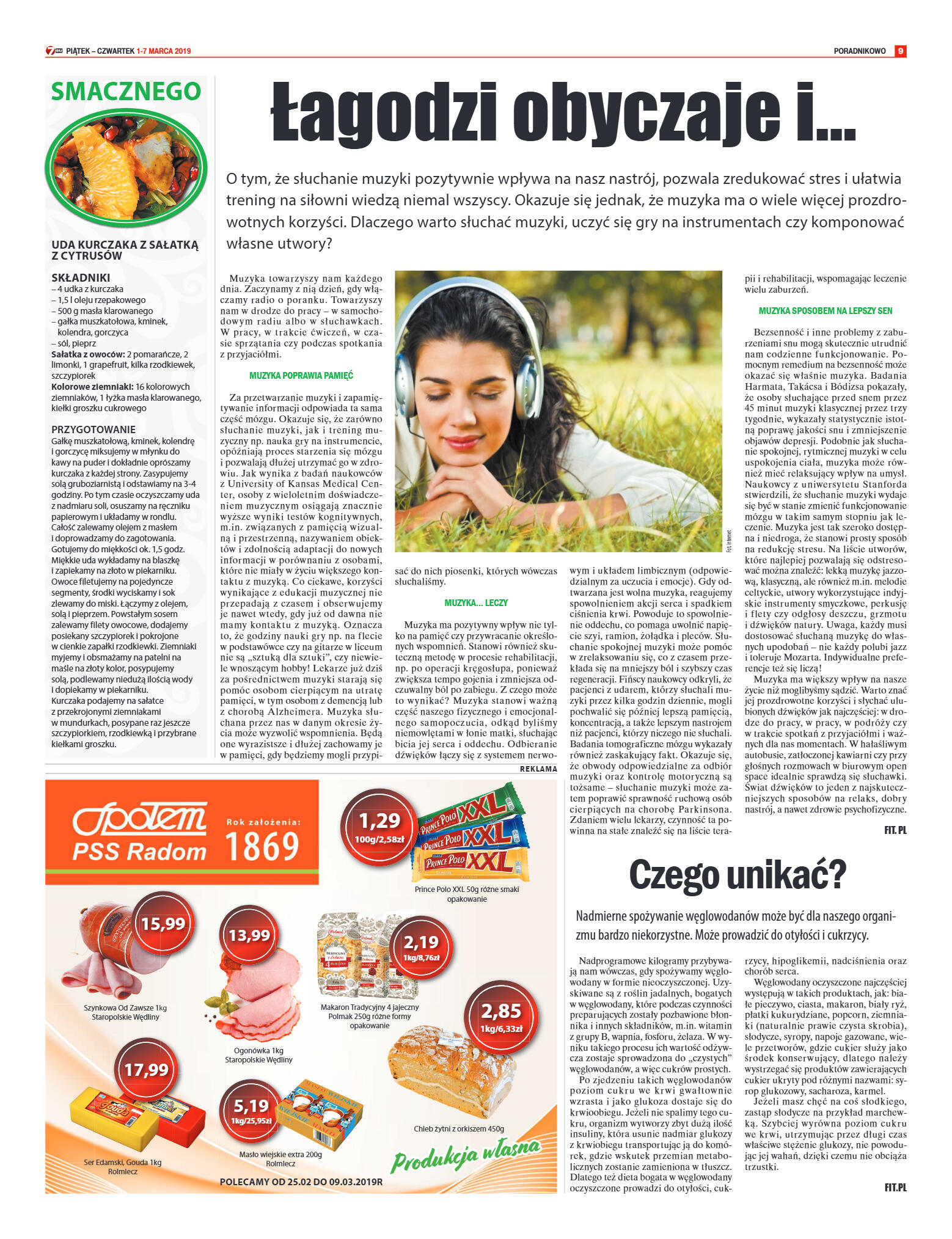 Tygodnik "7 Dni" nr 674 z 01.03.2019 - strona 9