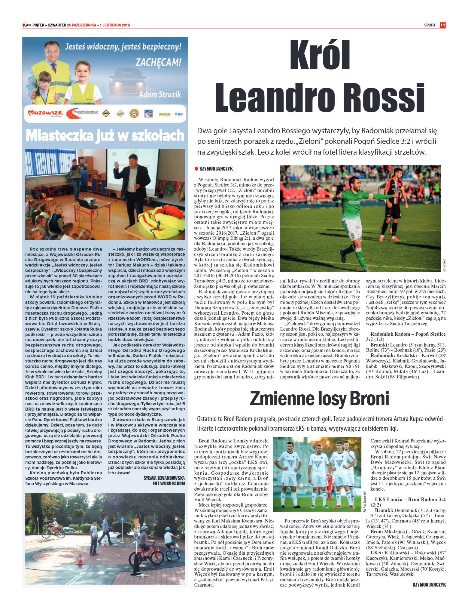 Tygodnik "7 Dni" nr 658 z 26.10.2018 - strona 11