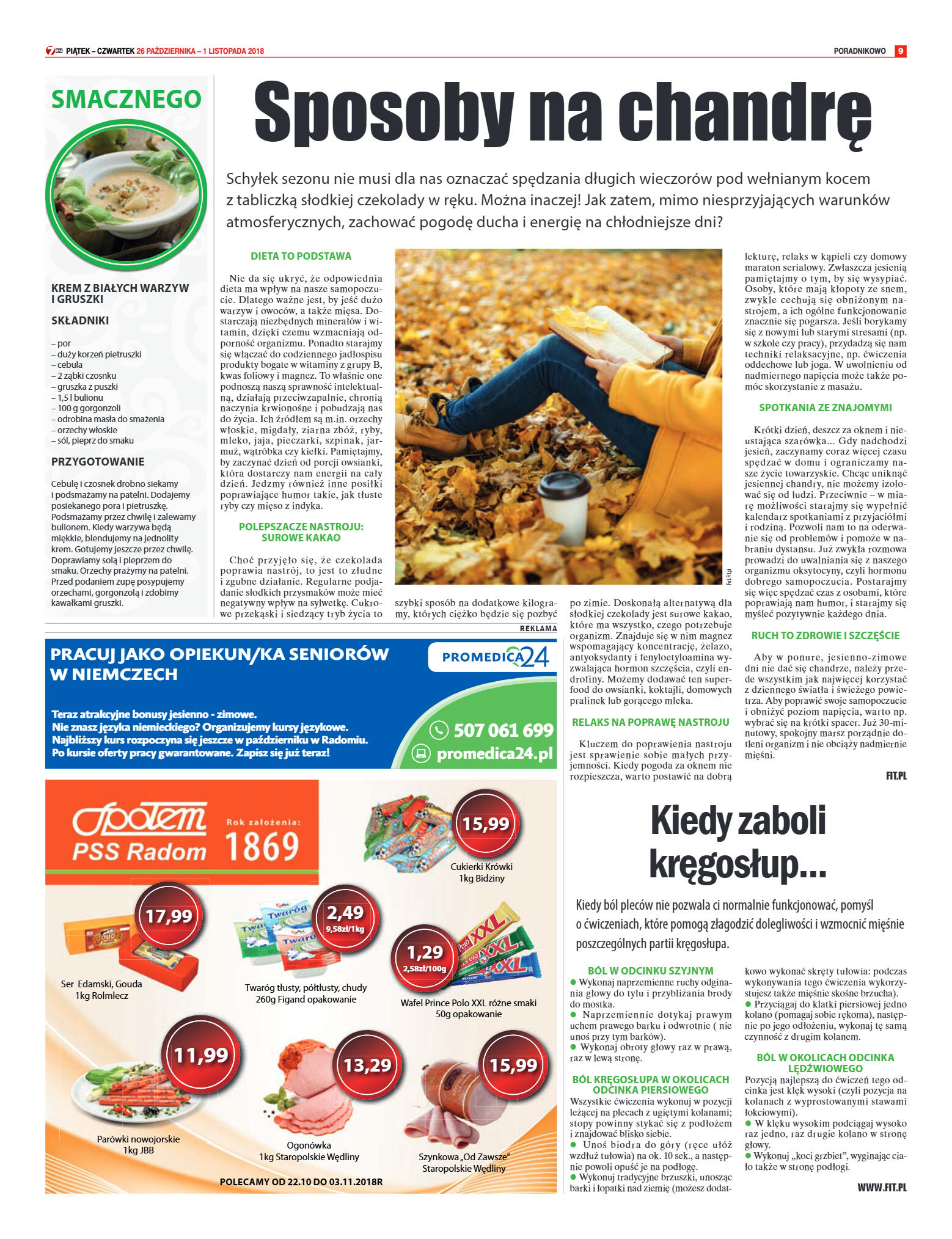 Tygodnik "7 Dni" nr 658 z 26.10.2018 - strona 9