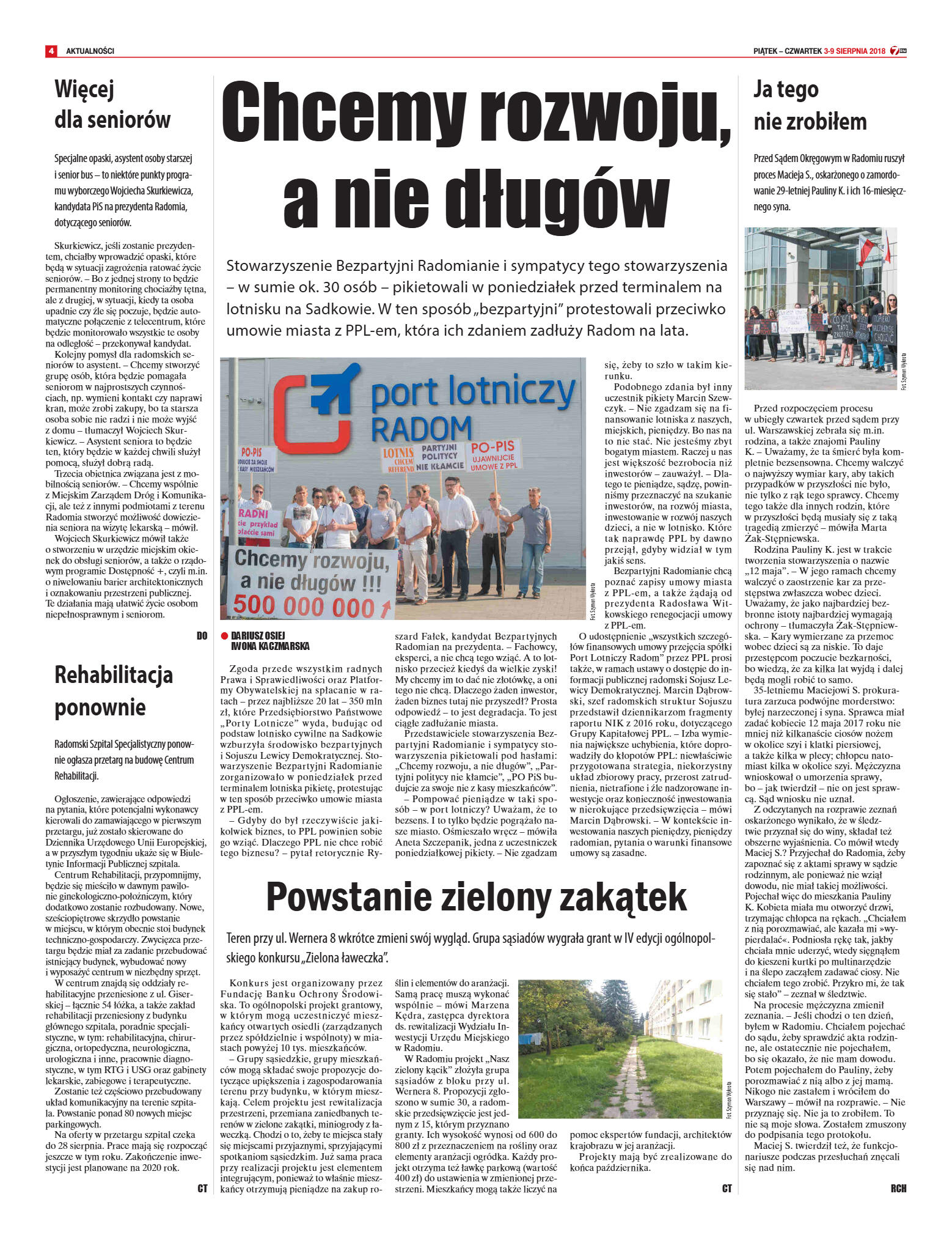 Tygodnik "7 Dni" nr 646 z 03.08.2018 - strona 4