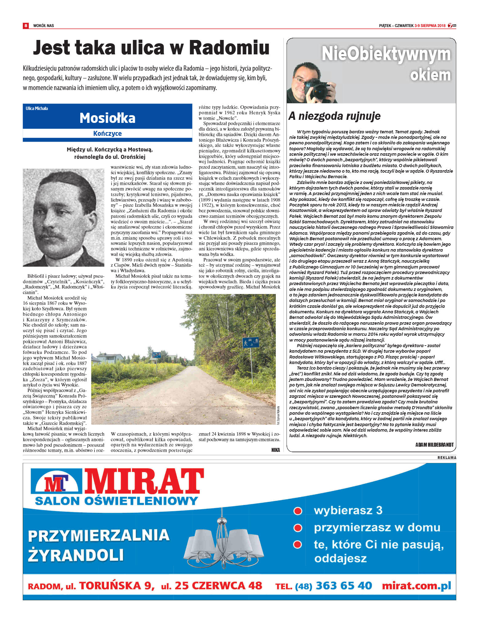 Tygodnik "7 Dni" nr 646 z 03.08.2018 - strona 8