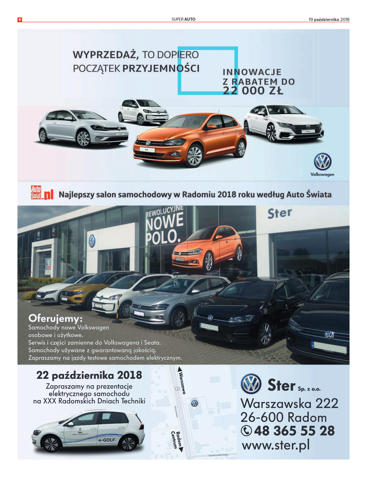 Tygodnik "7 Dni" nr 657 z 19.10.2018 - strona 22